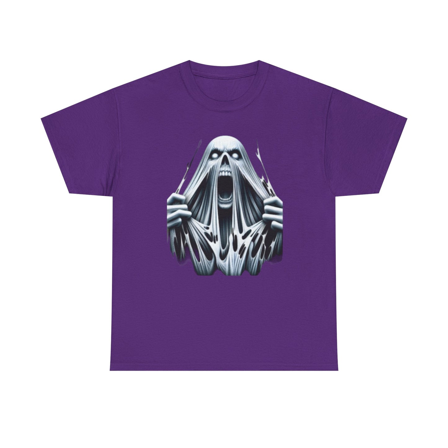 Free Spirit, Unisex Heavy Cotton Tee, Halloween Shirt, Scary Graphic Tee, Horror Movie Merch, Unisex Tee for Spooky Season