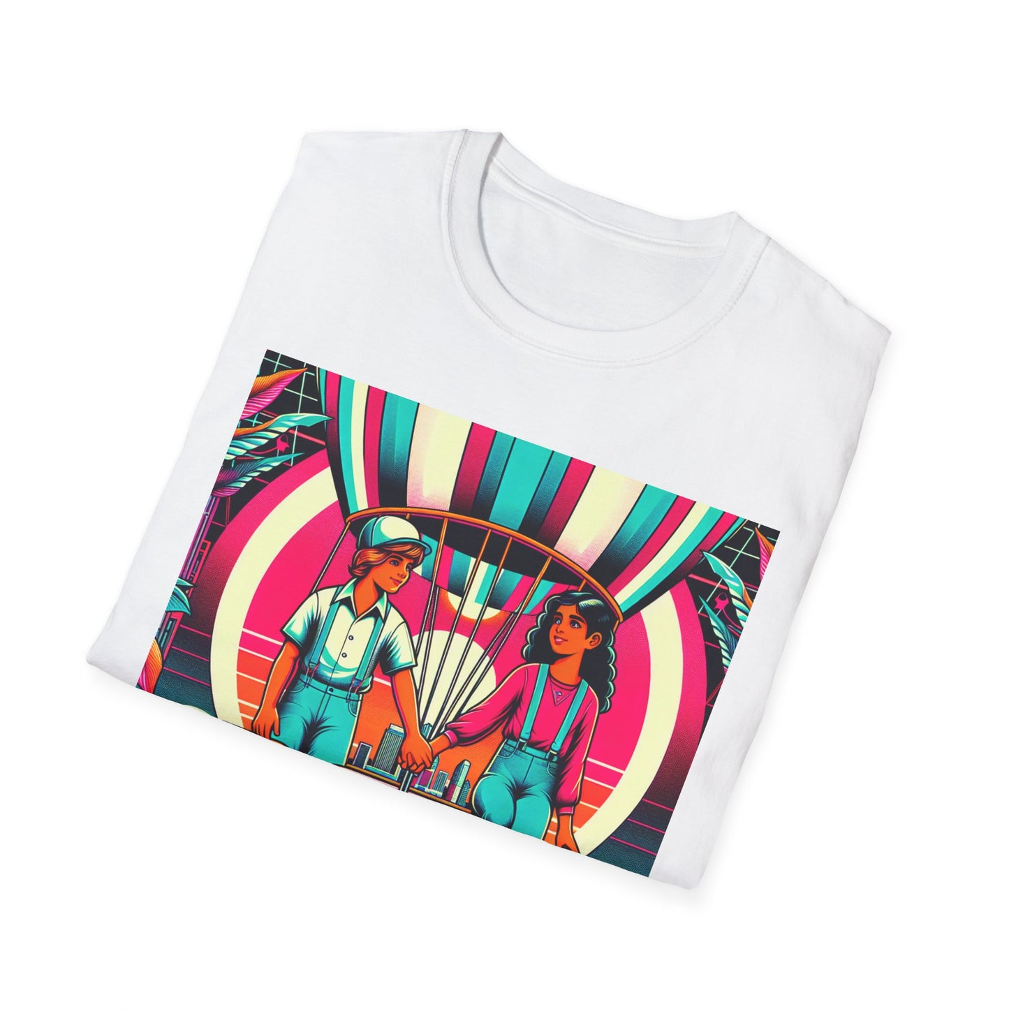 Hold On, Unisex Softstyle T-Shirt - Psychonaut Swag
