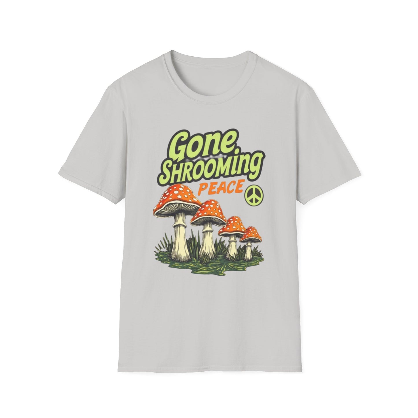 Gone Shrooming Unisex T-Shirt - Funny Mushroom Tee for Nature Lovers, Gift for Hikers, Campers, and Outdoor Enthusiasts - Psychonaut Swag
