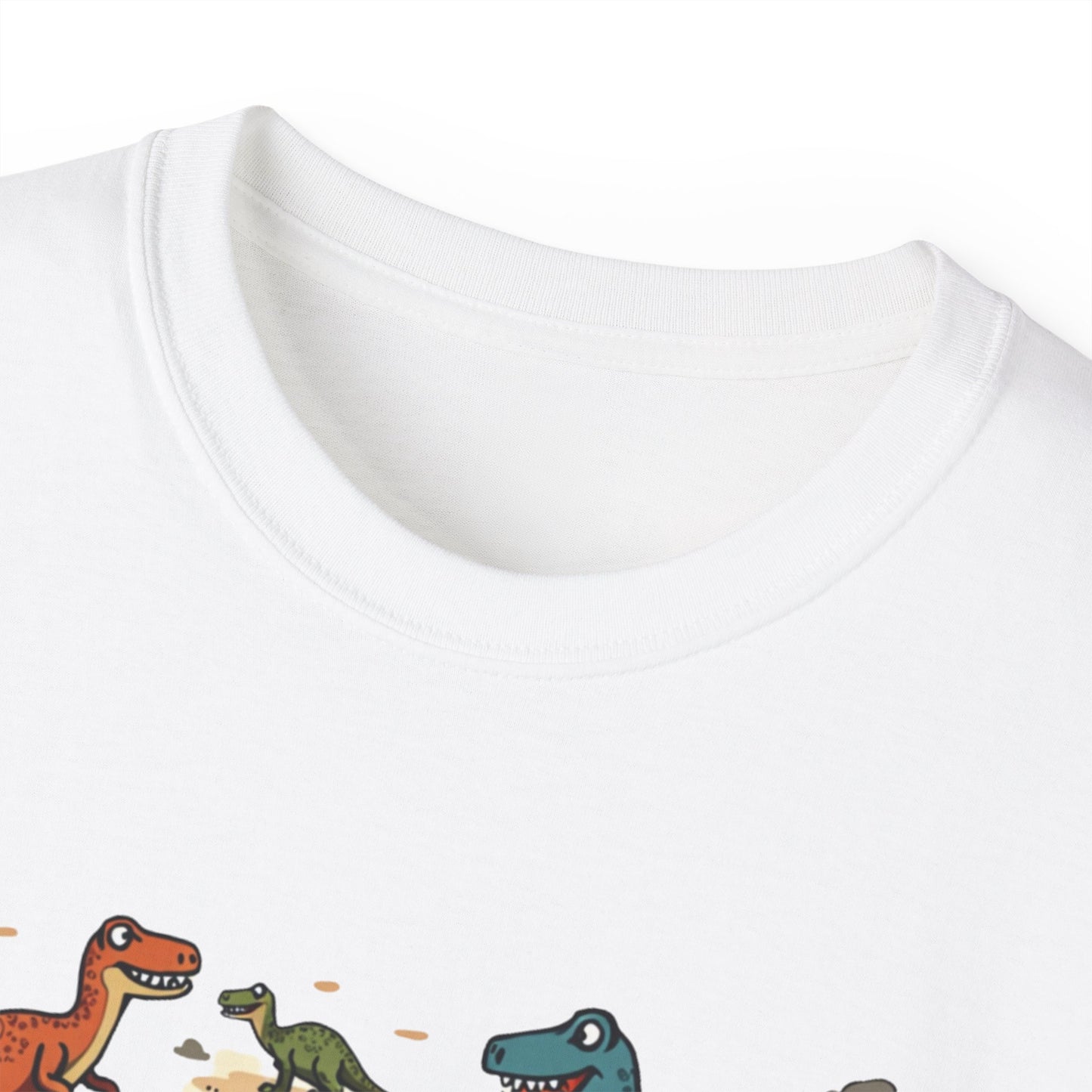 'Pre-Hysterical' Dinosaur Unisex Tee - Fun Cotton Shirt for Dinosaurs Lovers - Psychonaut Swag