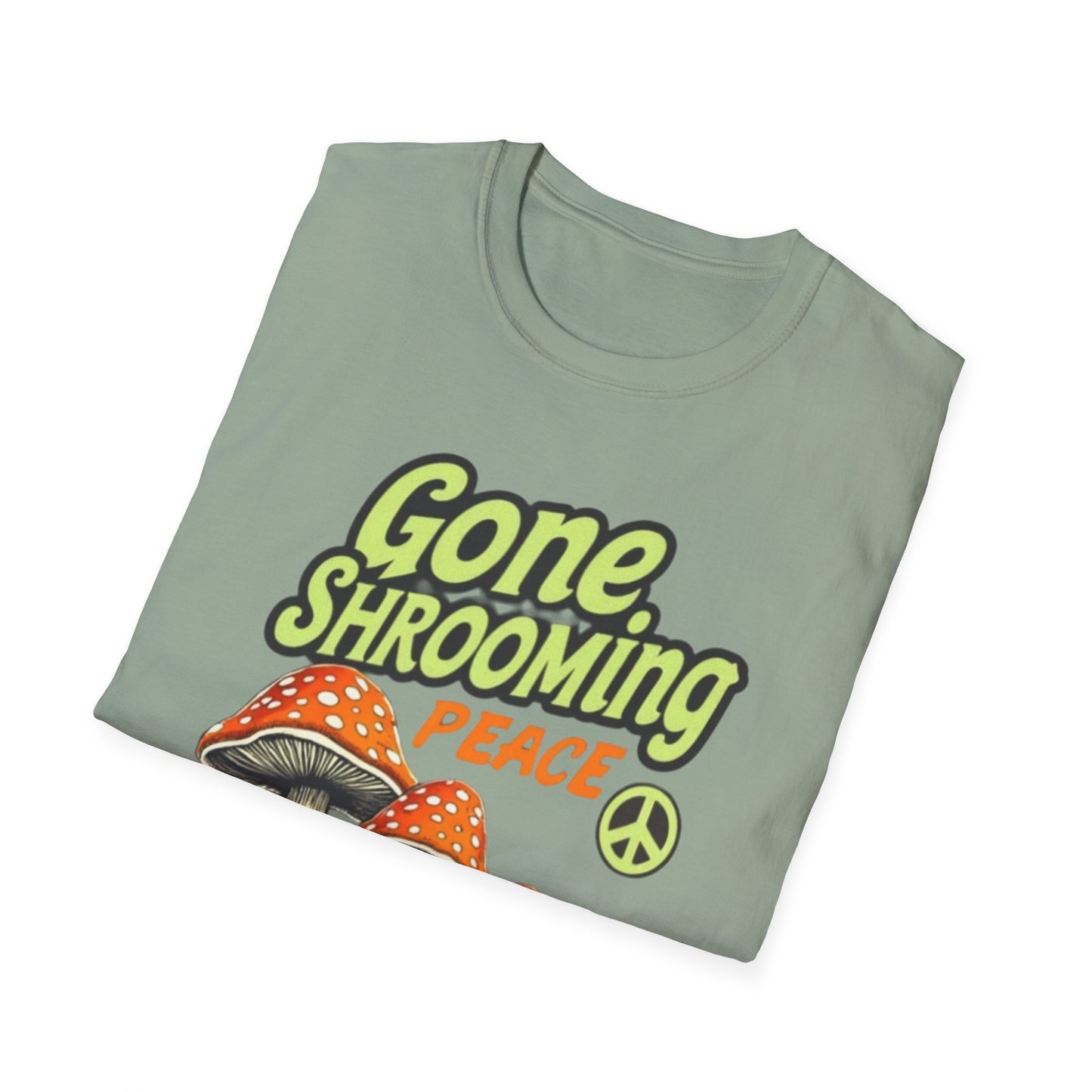 Gone Shrooming Unisex T-Shirt - Funny Mushroom Tee for Nature Lovers, Gift for Hikers, Campers, and Outdoor Enthusiasts - Psychonaut Swag