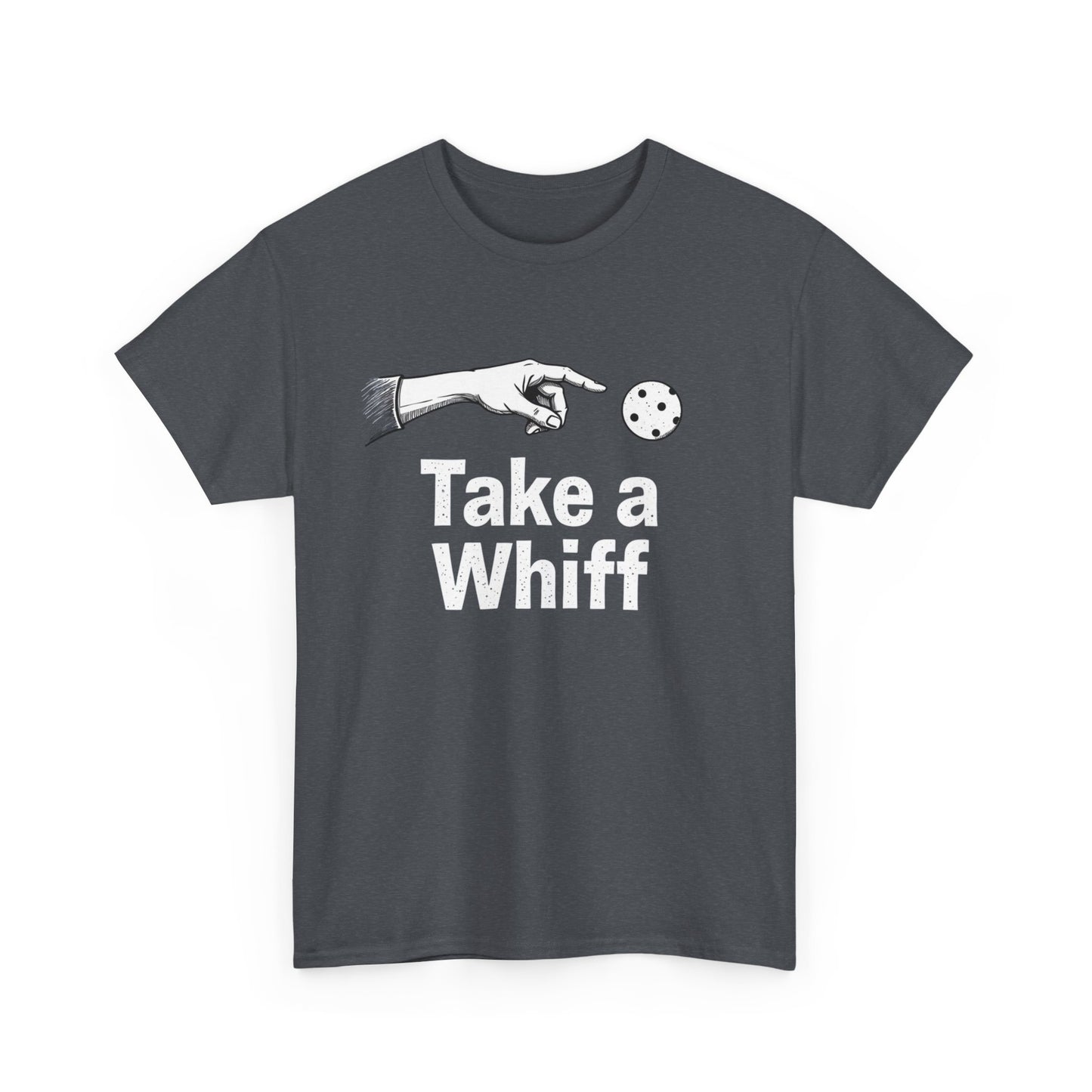 Take a whiff, Unisex Heavy Cotton Tee - Perfect for Fun Gatherings, Casual Outings, Gifts, and Everyday Wear