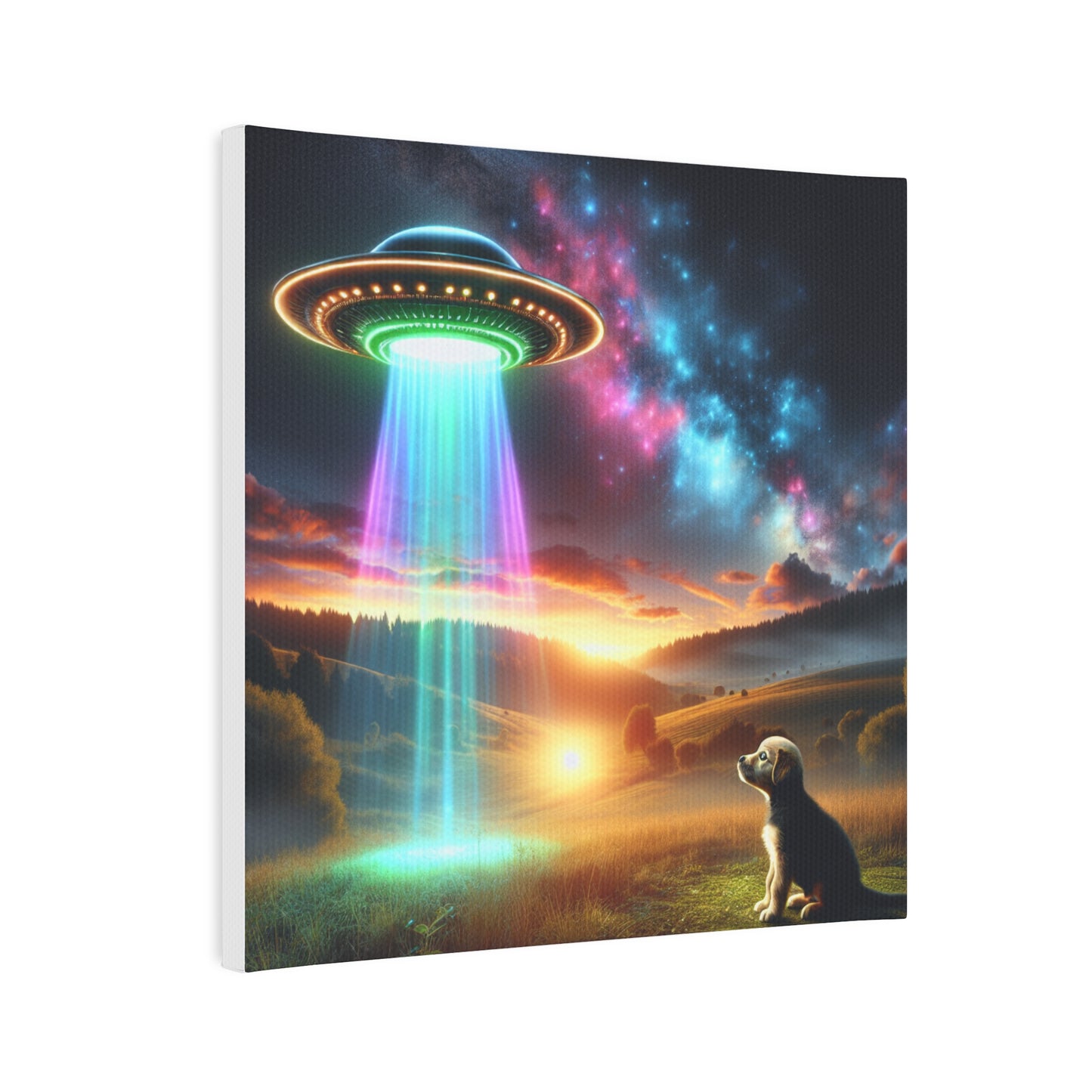 Curious Observer, Canvas Photo Tile