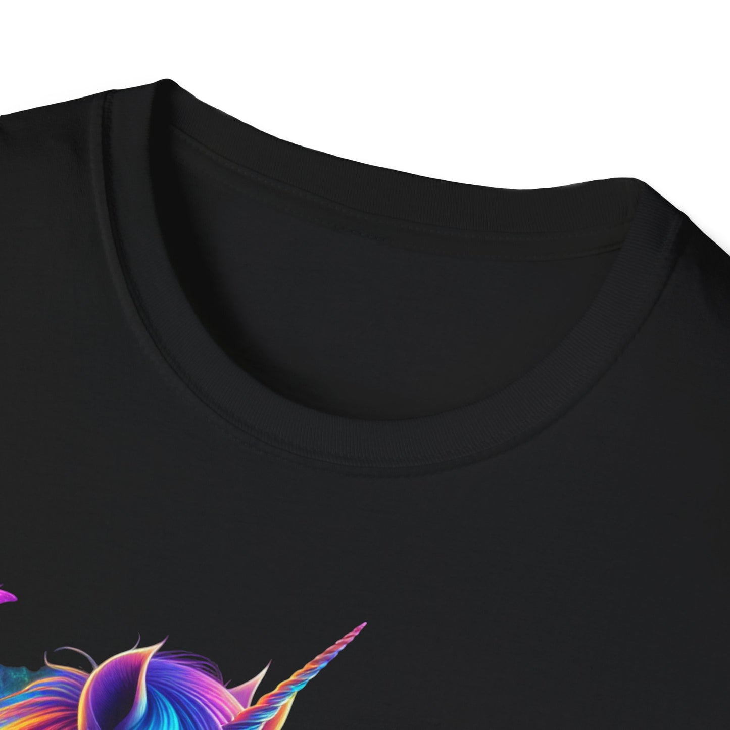 Unicorn with Caticorn Unisex T-Shirt - Magic of Unicorns hugging the Caticorns - Psychonaut Swag