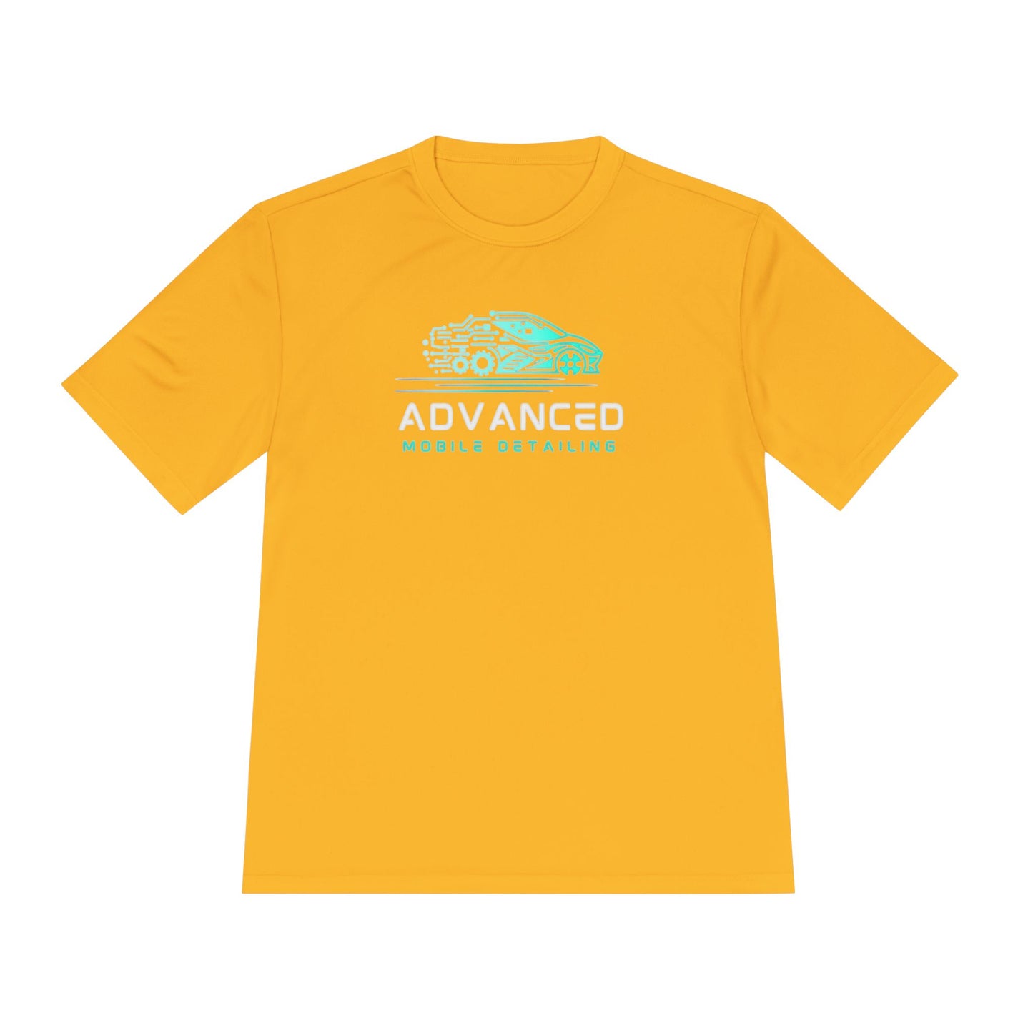 Mobile Detailing, Moisture Wicking Tee for Car Enthusiasts, Active Lifestyle Shirt, Advanced Mobile Detailing Tee, Sportswear Gift for Him, Fitness Apparel