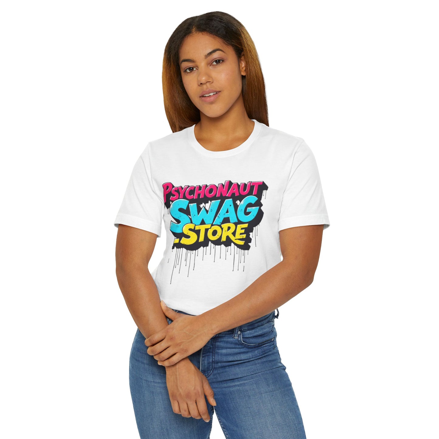 Psychonaut Swag Store Graphic Tee, Casual Streetwear, Cool Gift, Festival Fashion, Vintage Style, Unisex T-Shirt - Psychonaut Swag