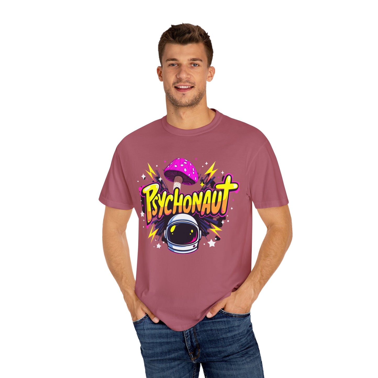 Psychonaut Explorer, Unisex Graphic T-Shirt - Fun, Colorful Space Design for Adventure Lovers - Psychonaut Swag