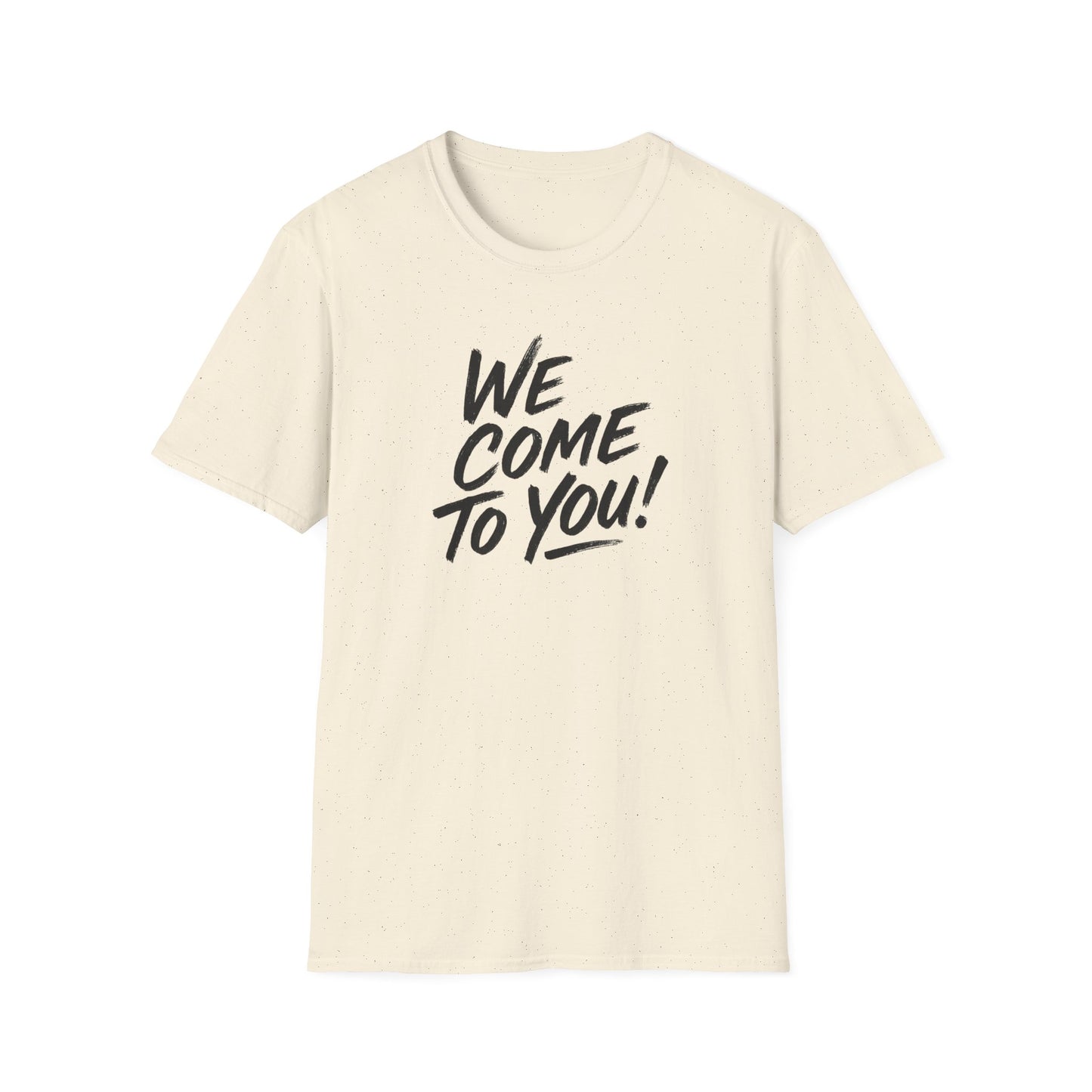 Advanced Mobile Detailing, Unisex Softstyle T-Shirt - 'We Come To You!' Graphic Tee for Mobile Detailers, Perfect for Everyday Wear, Gifts, Parties, Casual Outings