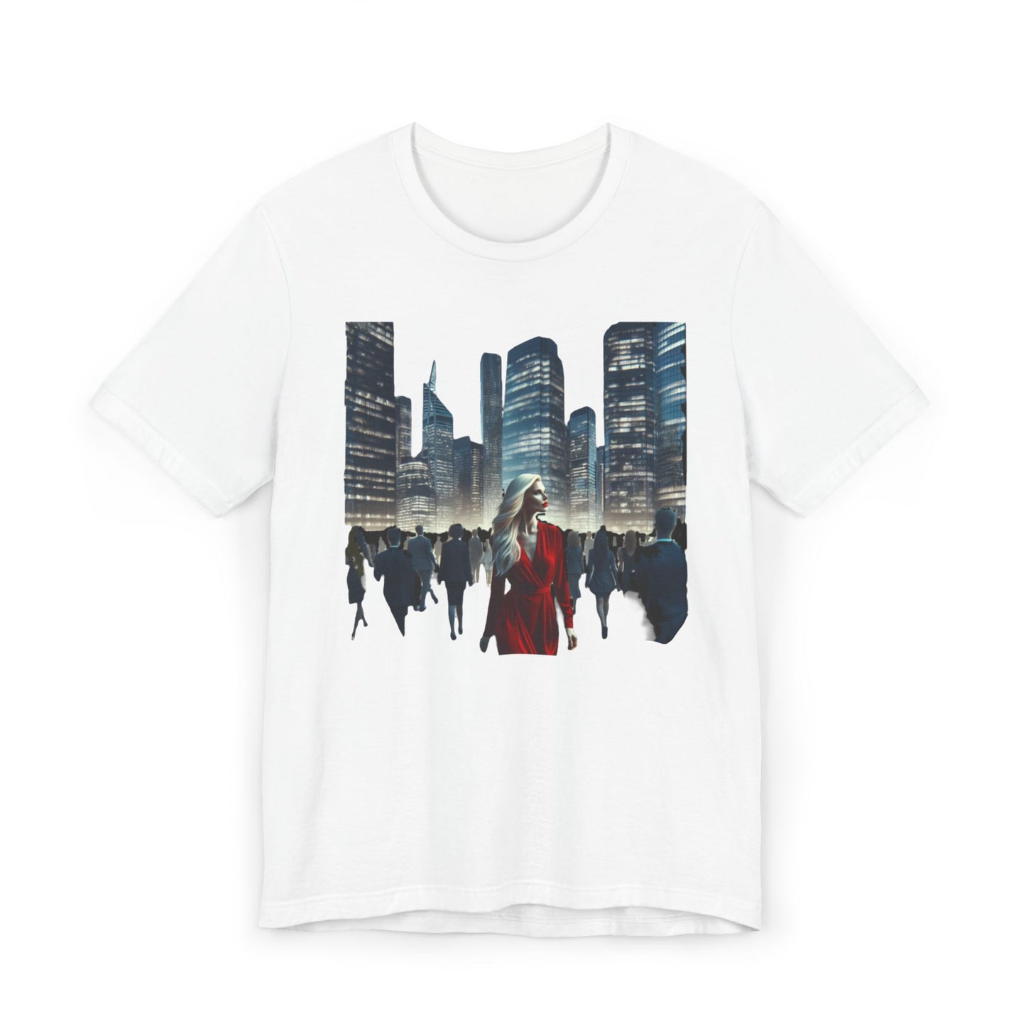 Lady in Red Unisex Jersey T-Shirt - Psychonaut Swag