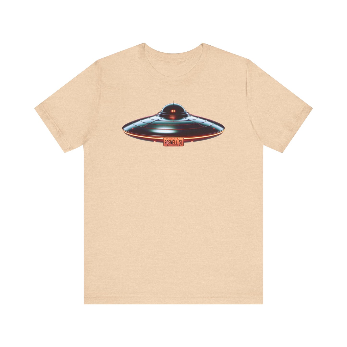 Flying Saucer, Unisex Jersey Short Sleeve Tee - Psychonaut Swag
