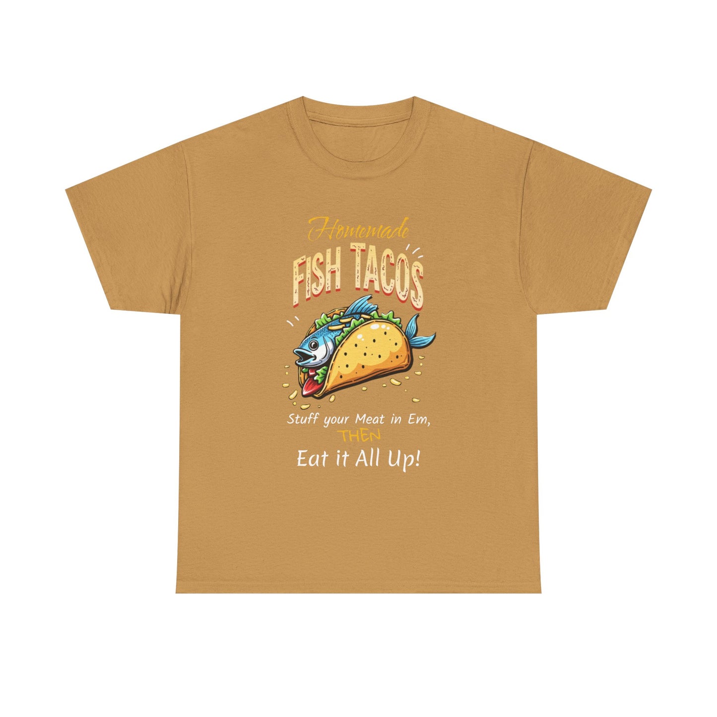 Fish Tacos Unisex Cotton Tee - Perfect for Food Lovers & Taco Tuesday - Psychonaut Swag