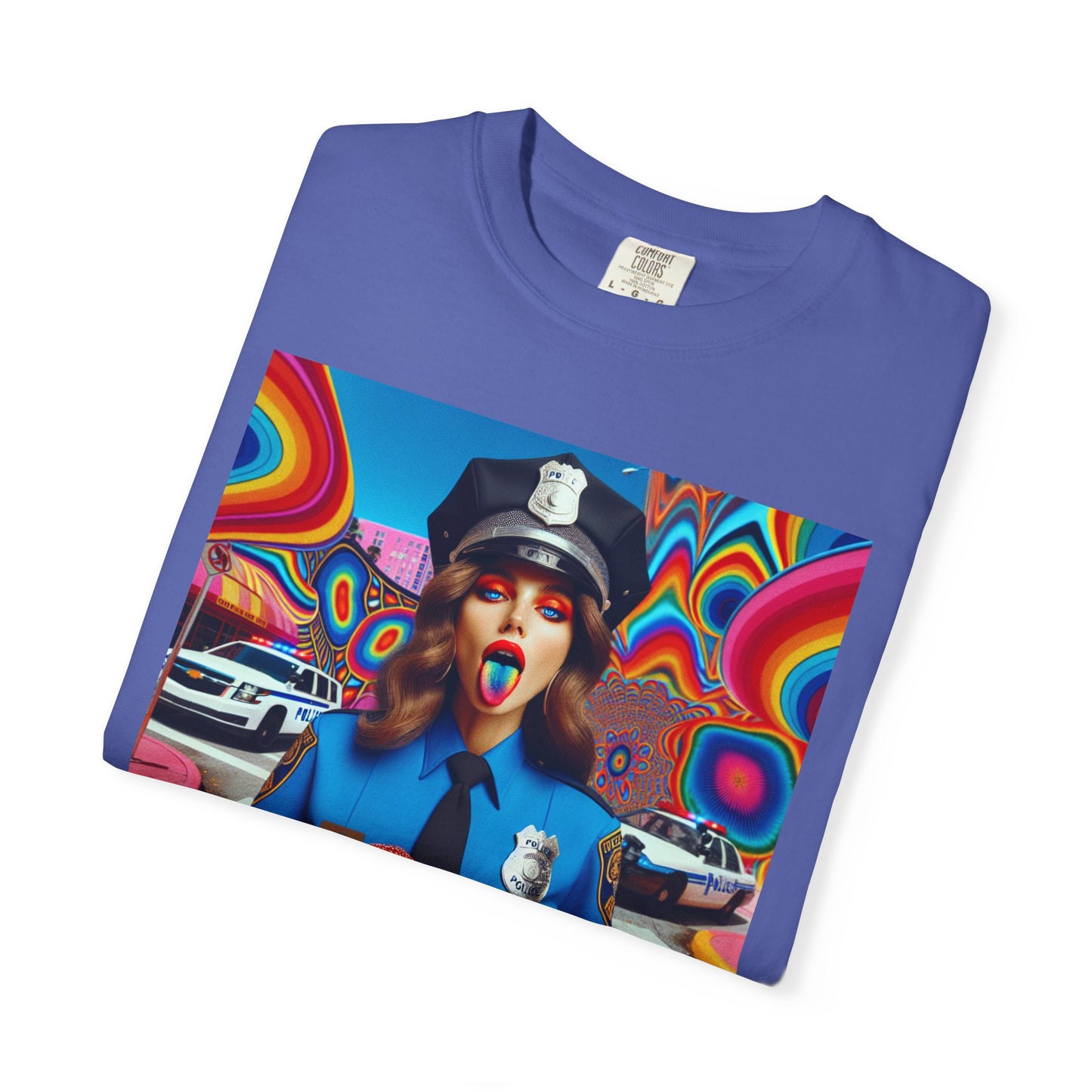 Holding, Unisex Garment-Dyed T-shirt - Psychonaut Swag