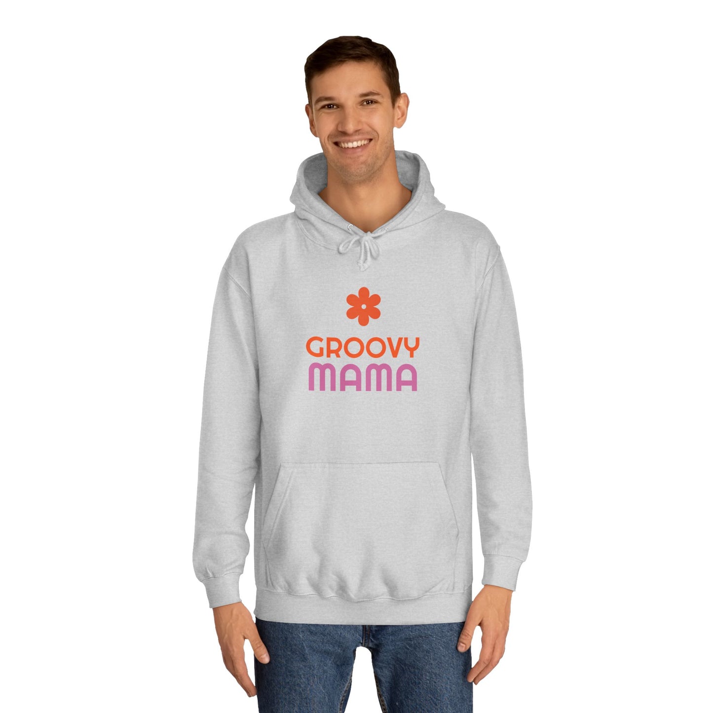 Groovy Mama Unisex College Hoodie - Psychonaut Swag