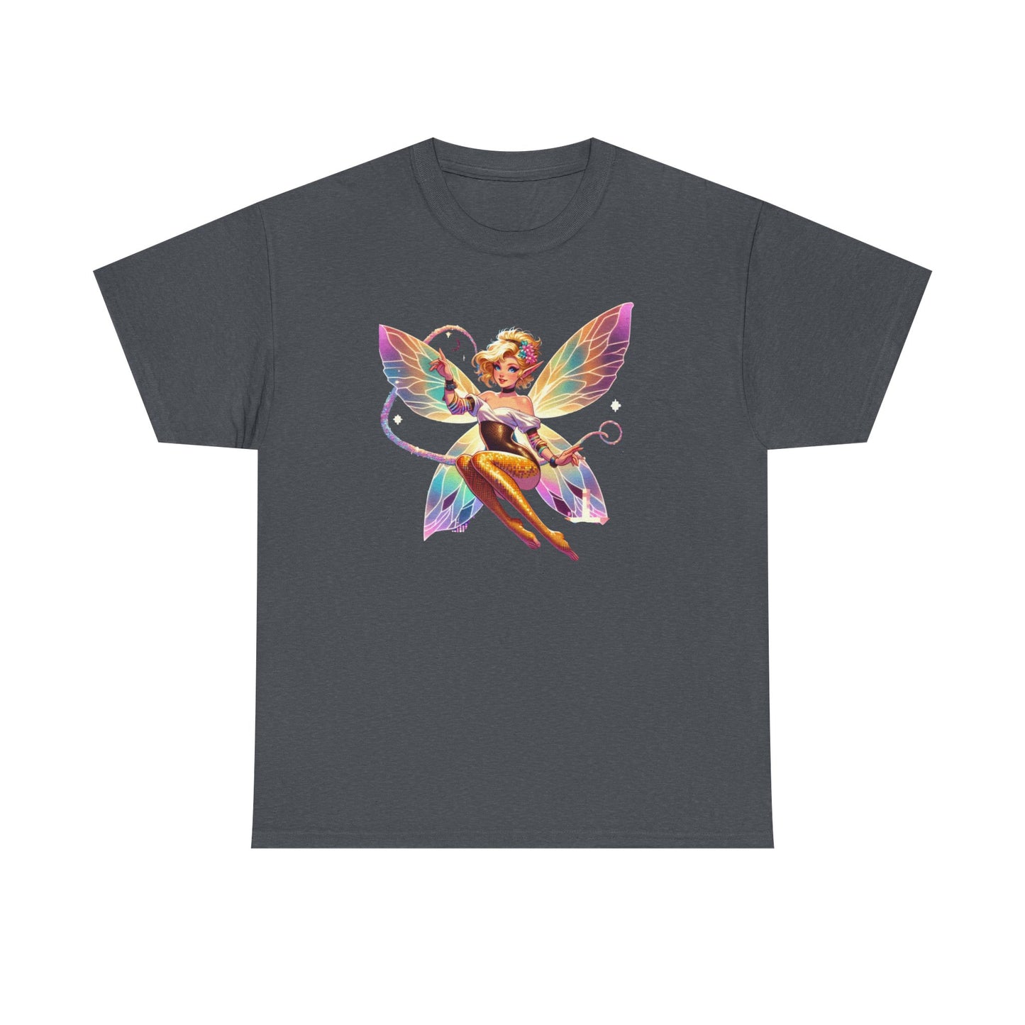 Fairy Flirt, Unisex Heavy Cotton Tee - Psychonaut Swag