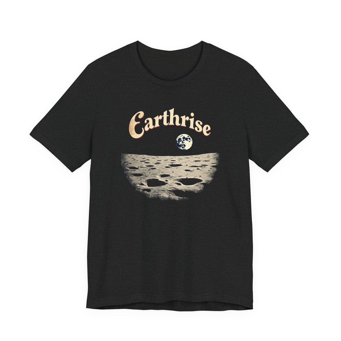 Earthrise Unisex Tee | Vintage Style Graphic Shirt, Eco-Friendly Apparel, Gift for Nature Lovers, Casual Wear, Astronomy Gift