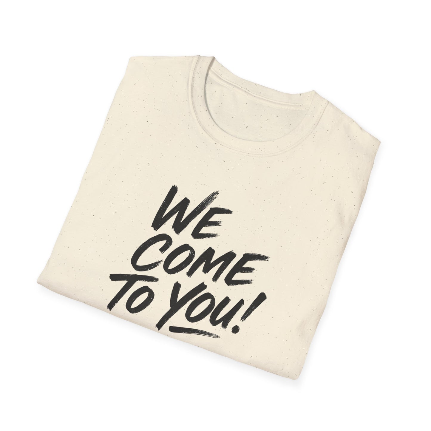 Advanced Mobile Detailing, Unisex Softstyle T-Shirt - 'We Come To You!' Graphic Tee for Mobile Detailers, Perfect for Everyday Wear, Gifts, Parties, Casual Outings