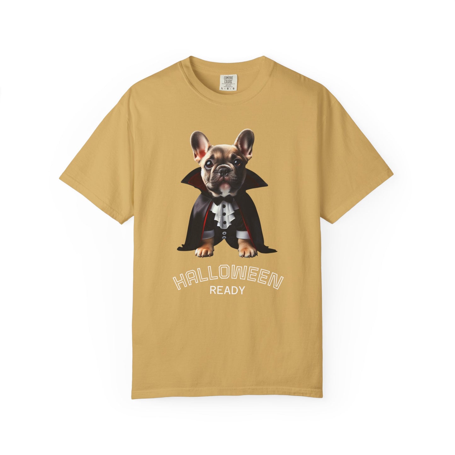 Funny French Bulldog Vampire T-Shirt, Pet Lover Gift, Halloween Costume Tee, Dog Theme Apparel, Unisex Graphic Shirt
