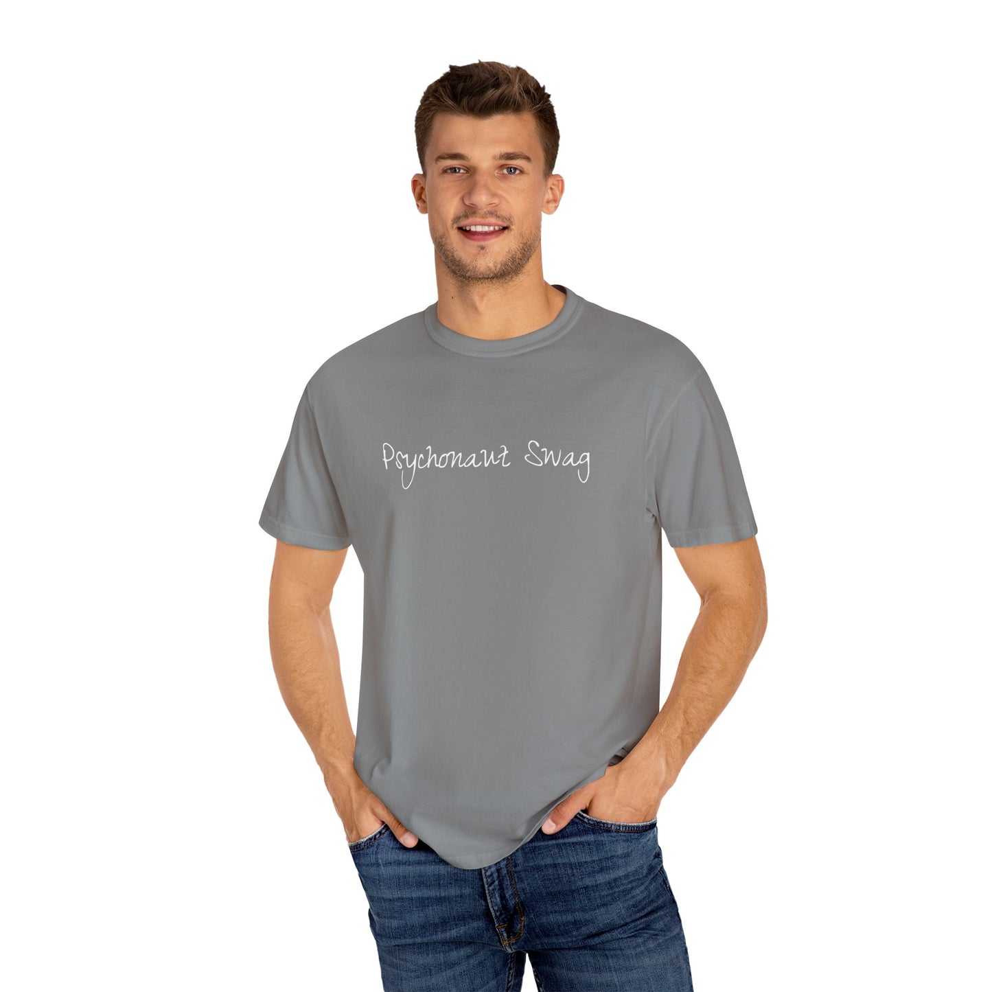 Psychonaut swag staple, Mermaid, Unisex Garment-Dyed T-shirt - Psychonaut Swag