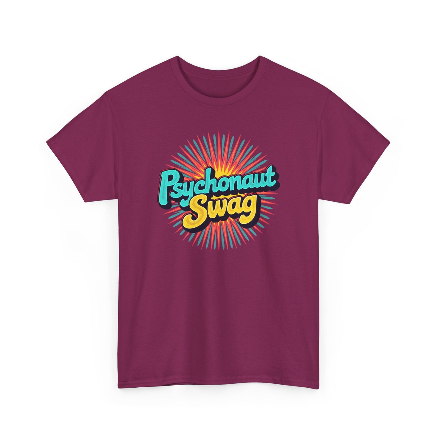 Psychonaut Swag, Atom light Tee, Psychedelic Graphic Tee, Unisex Heavy Cotton Tee, Casual Wear, Music Festival Shirt, Gift for Stoners, Vintage Style T-Shirt - Psychonaut Swag