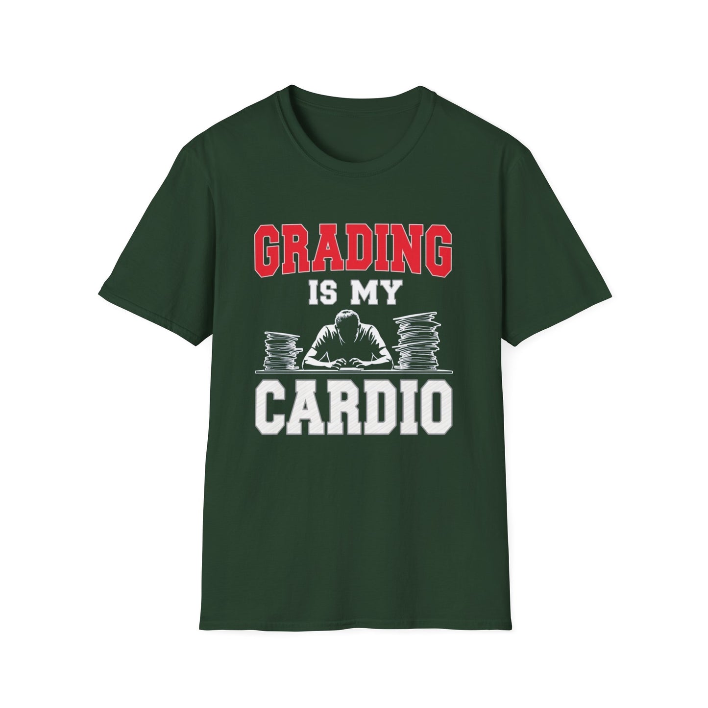 Grading for Cardio, Unisex Softstyle T-Shirt - Psychonaut Swag