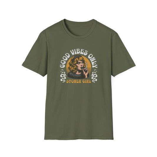 Stoner girl, Unisex Softstyle T-Shirt