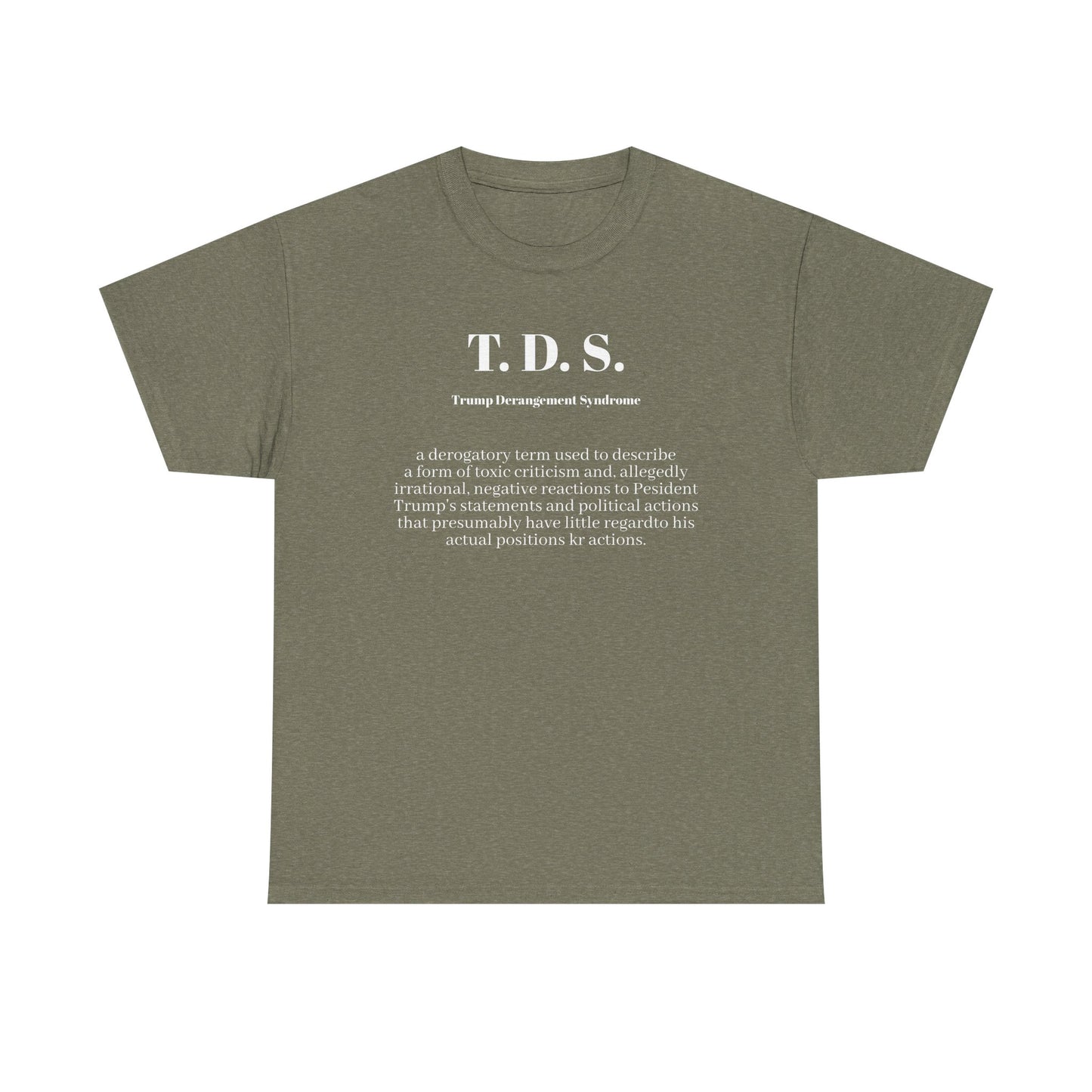 T.D.S, Unisex Heavy Cotton Tee - Psychonaut Swag