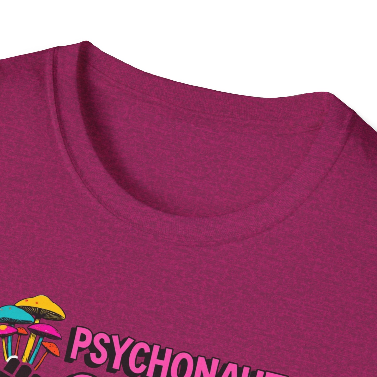 Fistful of Shrooms, Pyschonaut Swag Staple, Psychedelic Graphic T-Shirt, Humor Apparel for Psychedelic Lovers, Perfect for Festivals, Casual Wear, Gift for Friends - Psychonaut Swag