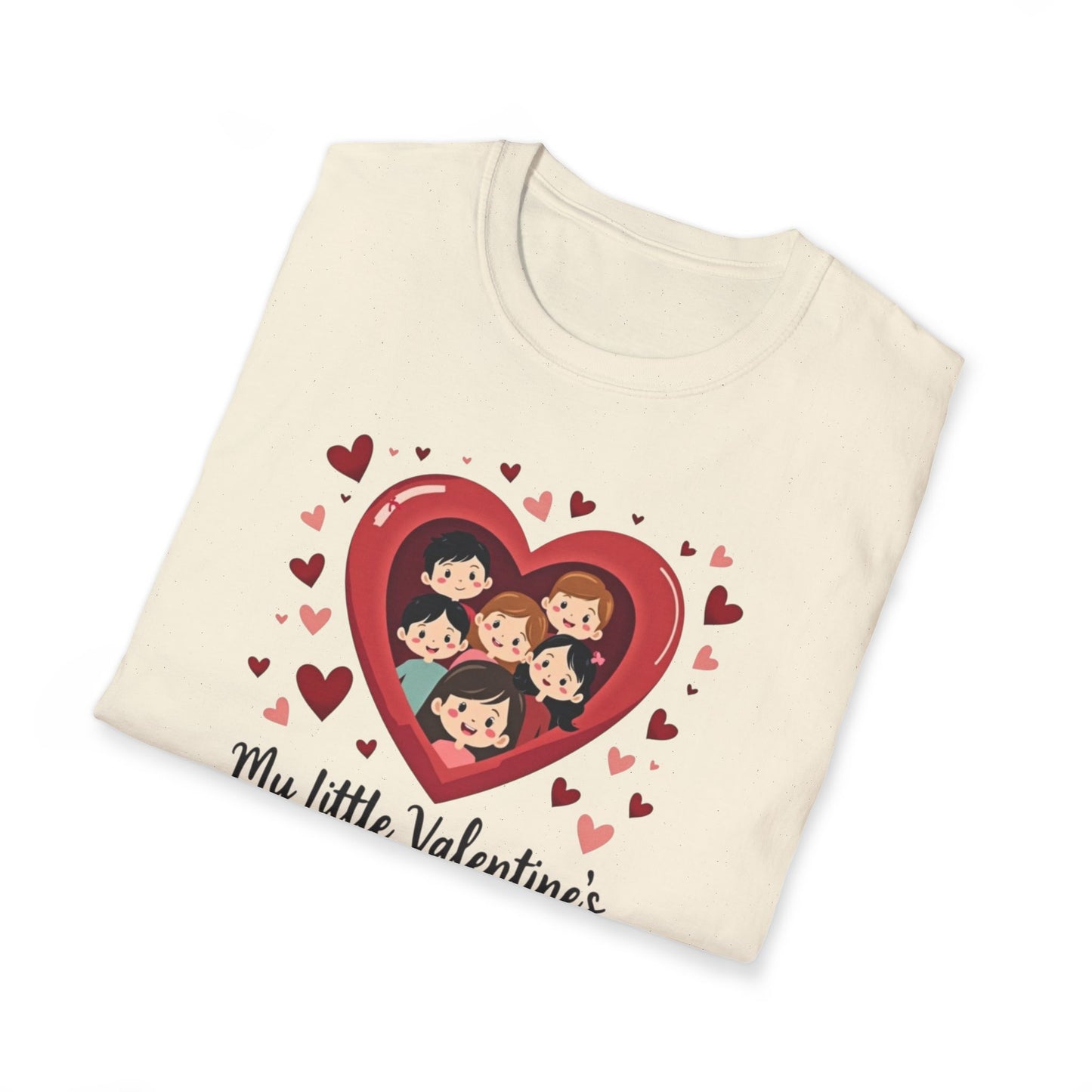 Mama Valentine T-Shirt — "My Little Valentines Call Me Mama" Cute Family Heart Design