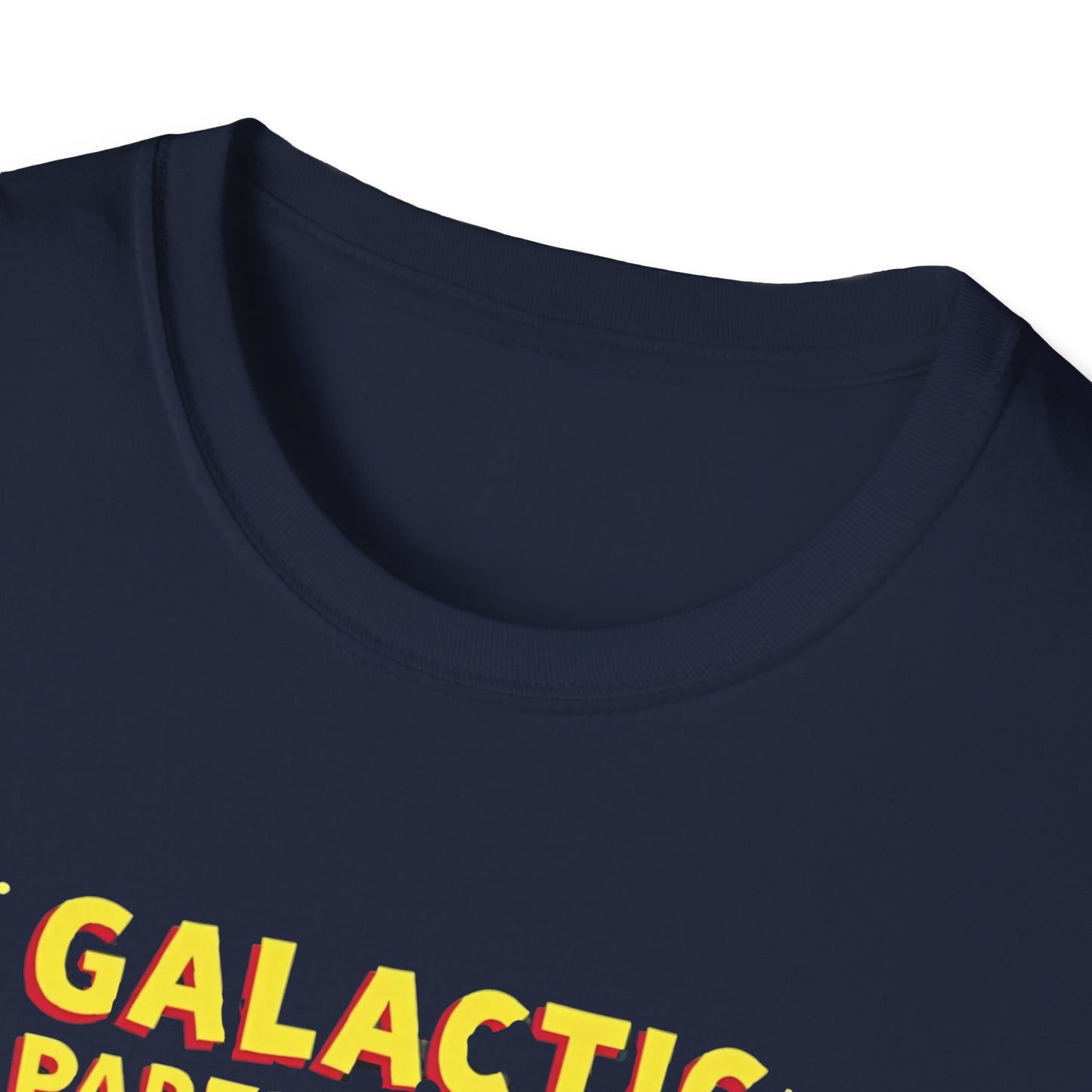 Galactic Party Animal T-Shirt - Unisex Softstyle Tee for Fun Gatherings - Psychonaut Swag