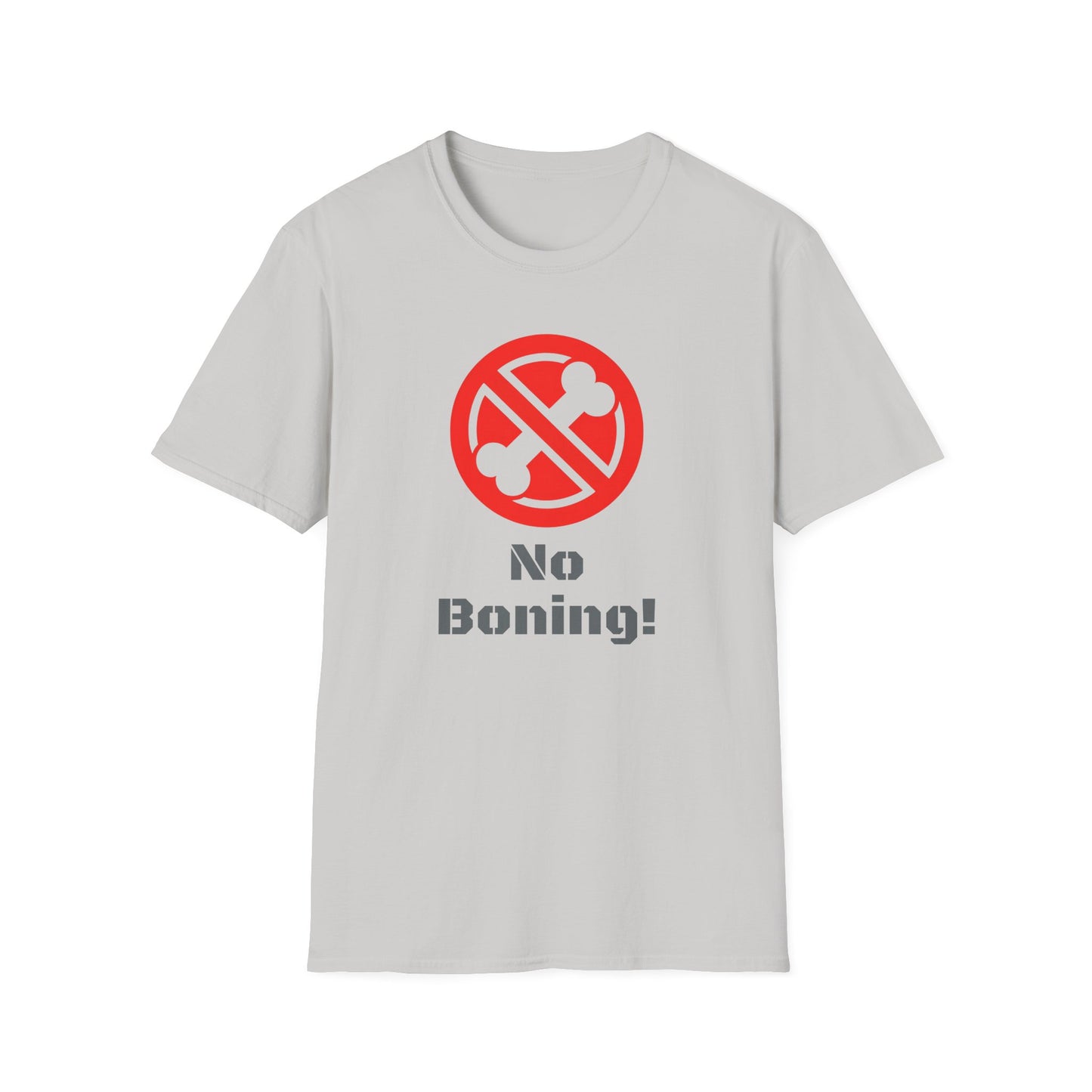 No Boning, Unisex Softstyle T-Shirt - Psychonaut Swag