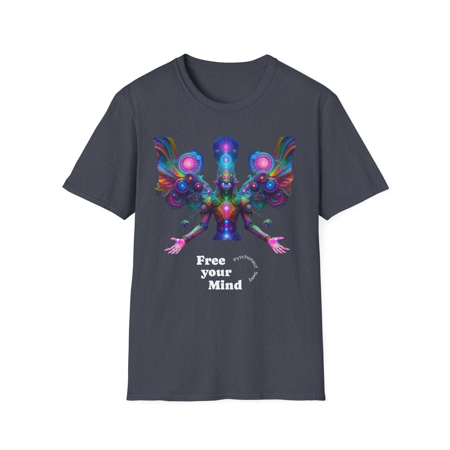 Mechanical Elf, Psychonaut Swag, Unisex Softstyle T-Shirt - Psychonaut Swag