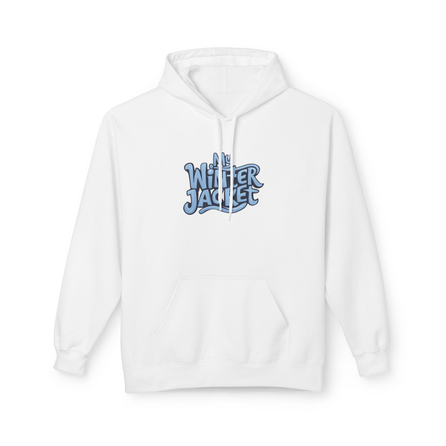 My Winter Jacket, Unisex Midweight Softstyle Fleece Hoodie - Psychonaut Swag