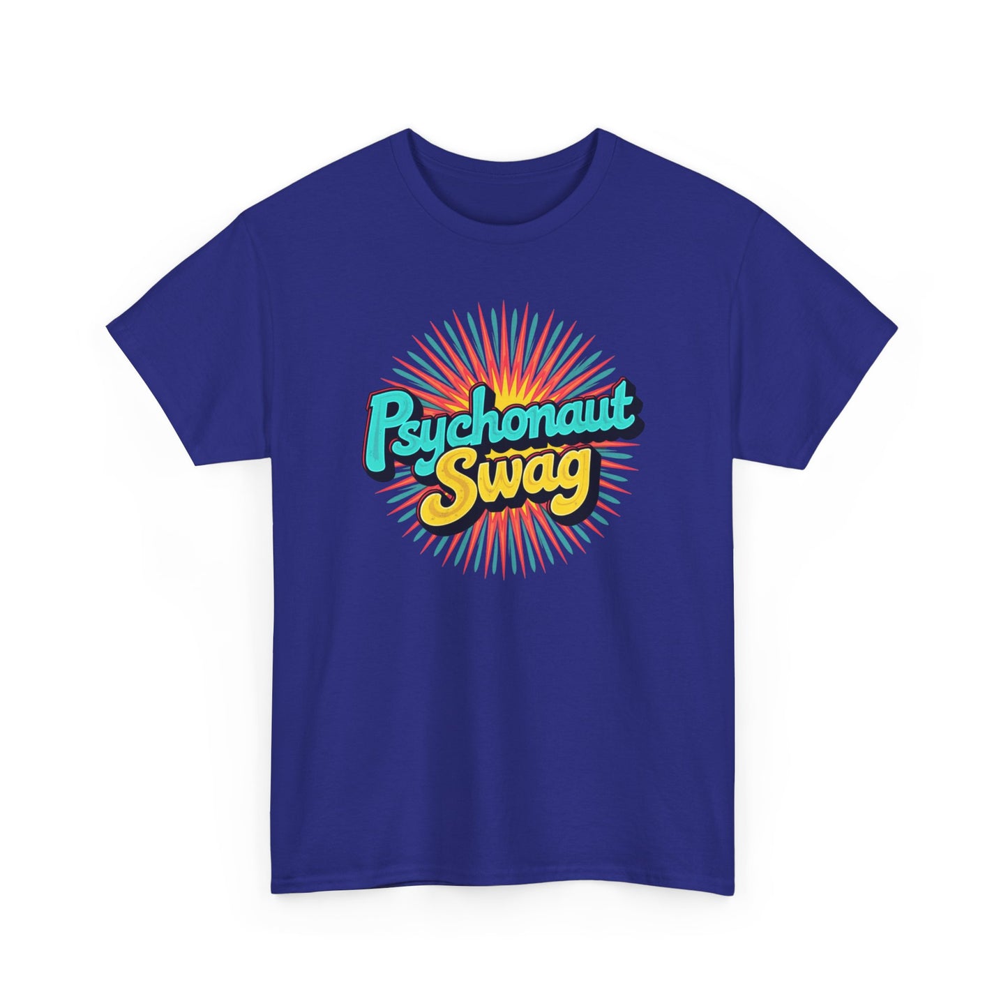 Psychonaut Swag, Atom light Tee, Psychedelic Graphic Tee, Unisex Heavy Cotton Tee, Casual Wear, Music Festival Shirt, Gift for Stoners, Vintage Style T-Shirt - Psychonaut Swag