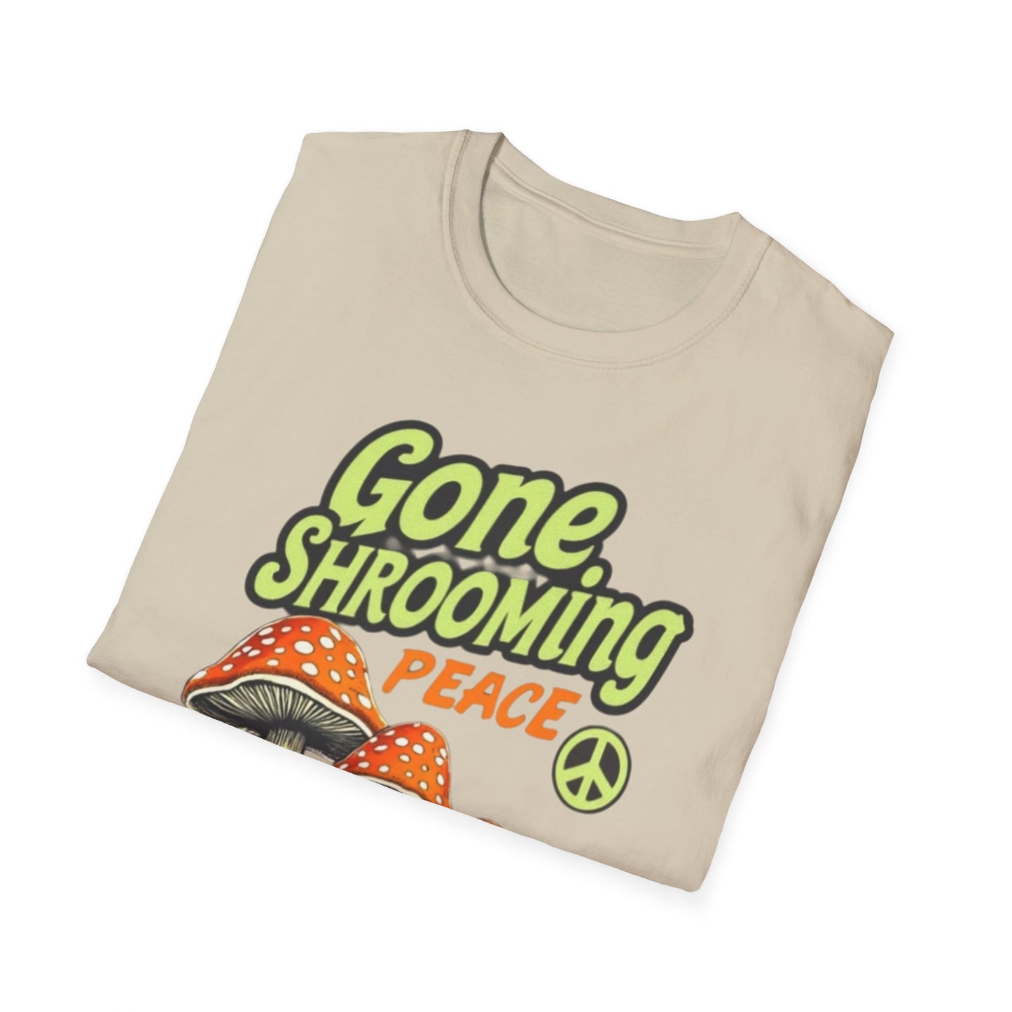 Gone Shrooming Unisex T-Shirt - Funny Mushroom Tee for Nature Lovers, Gift for Hikers, Campers, and Outdoor Enthusiasts - Psychonaut Swag