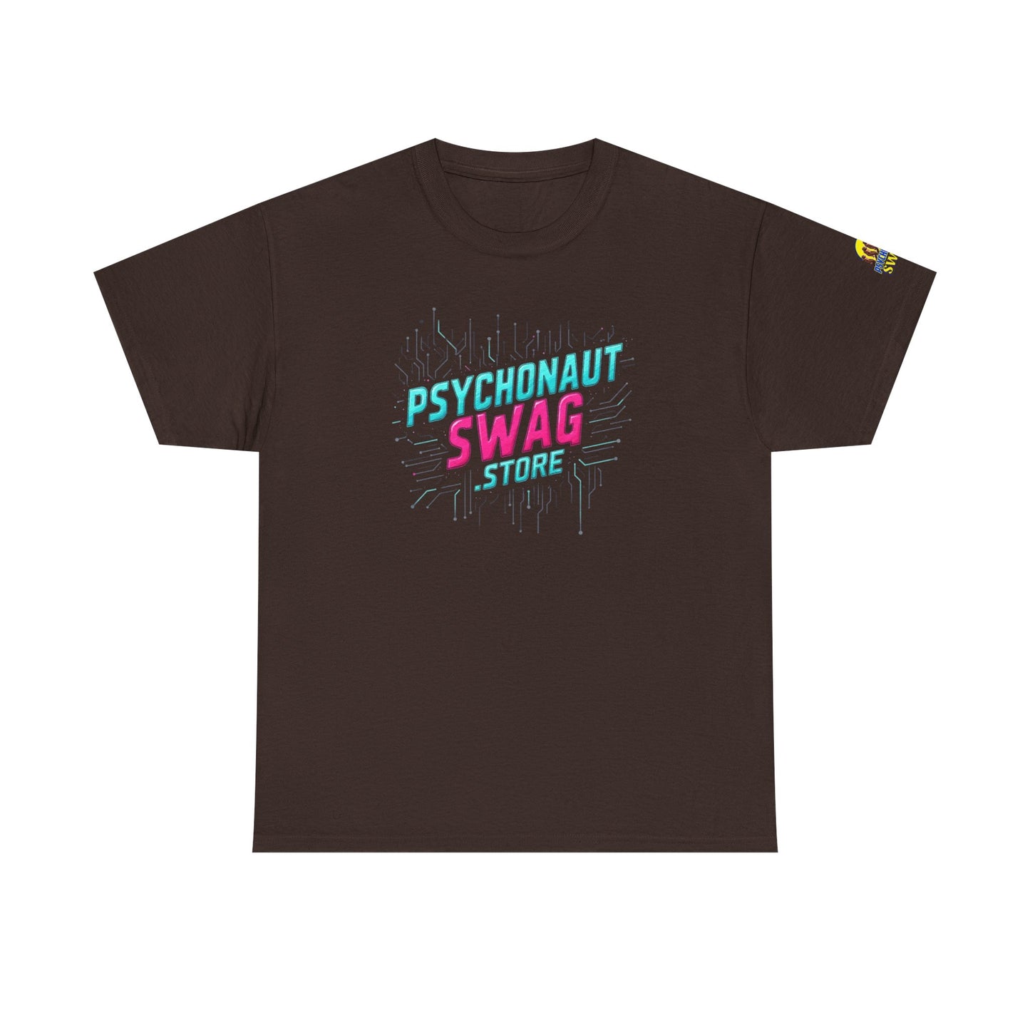 Psychonaut Swag, Human Billboard, Unisex Heavy Cotton Tee