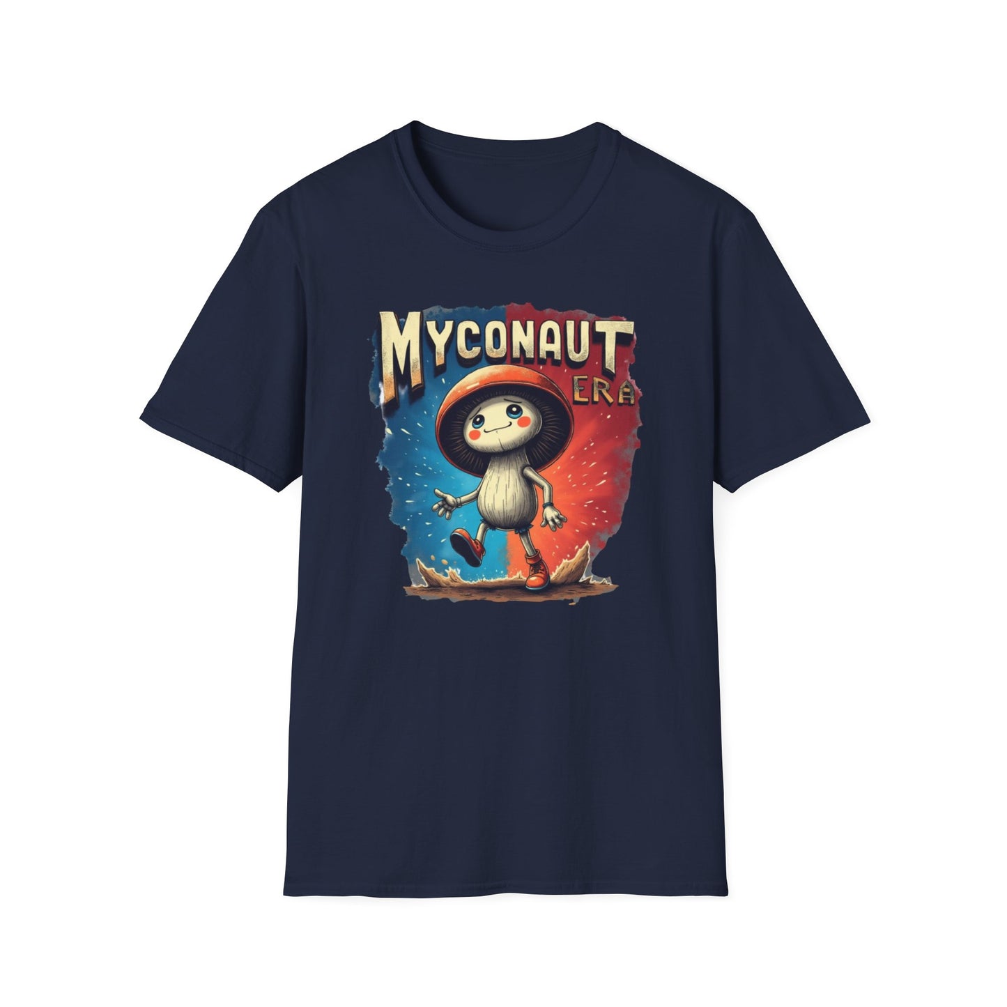 Myconaut Era, Cosmic Adventure T-Shirt, Myconaut Graphic Tee, Unisex Space Shirt, Gift for Gamers, Fun Vintage Style Tee - Psychonaut Swag