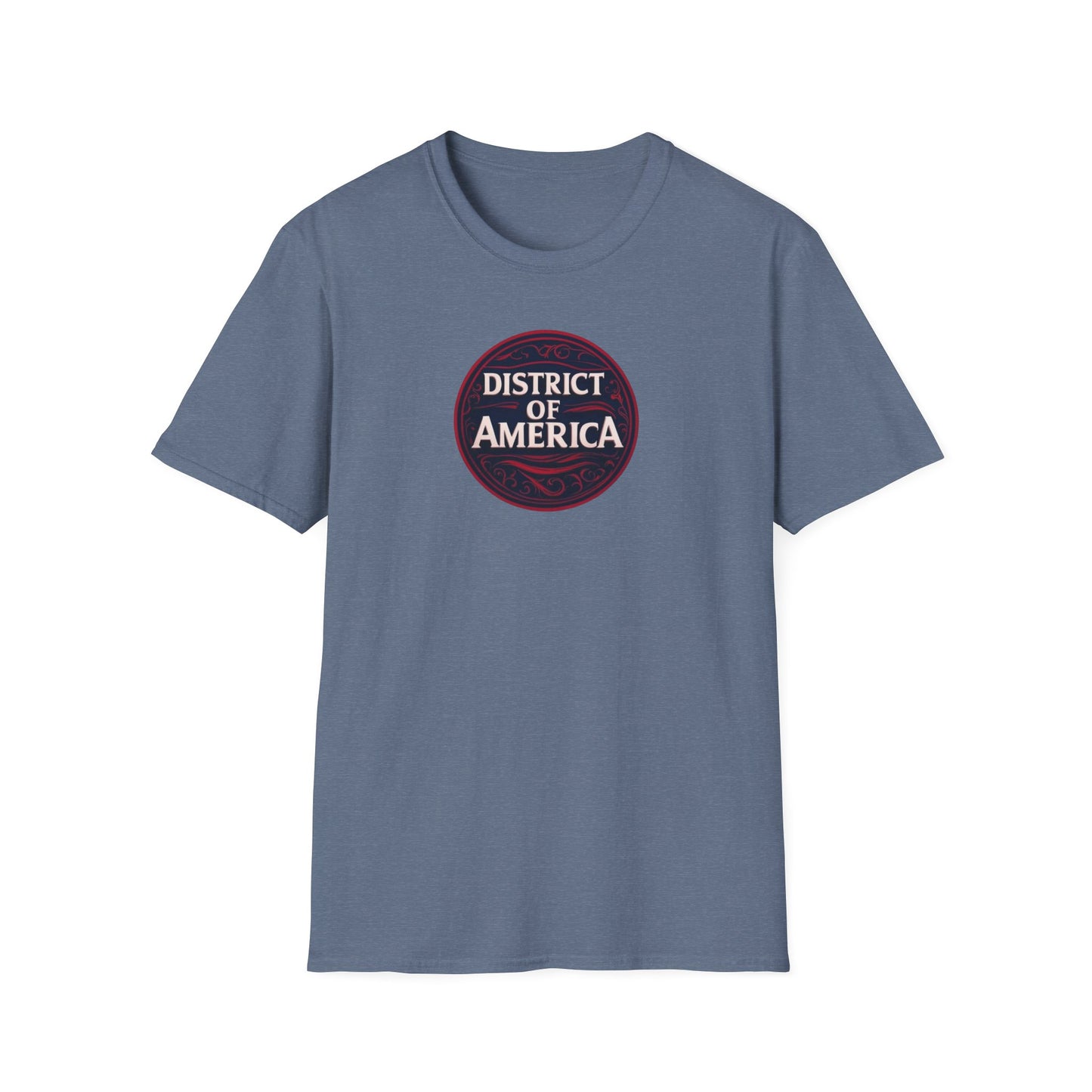 District of America, Washington DA, Unisex Softstyle T-Shirt - Psychonaut Swag