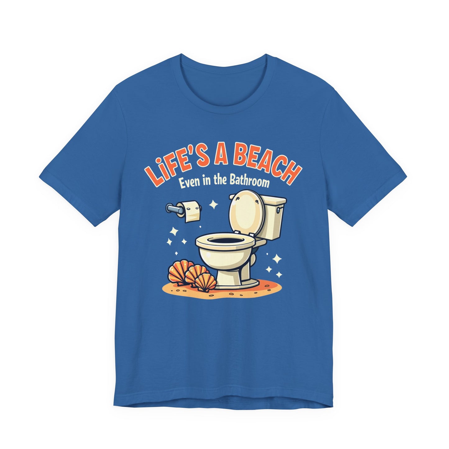 Life's a Beach, Unisex Short Sleeve Shirt - Psychonaut Swag