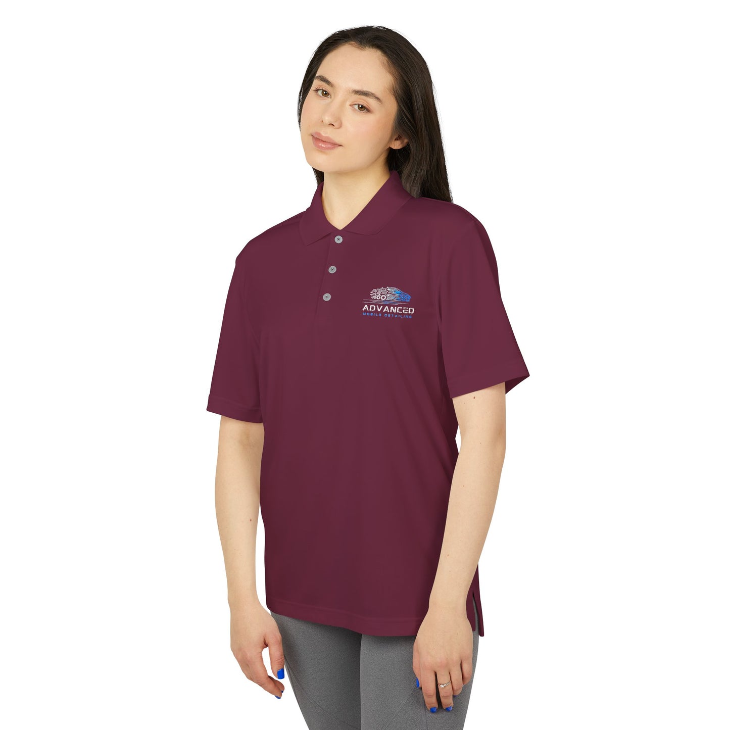 Advanced Mobile, adidasPolo, Athletic Wear, Casual Outing, Sports Gift, Summer Apparel, Team Uniform, Comfortable Fit