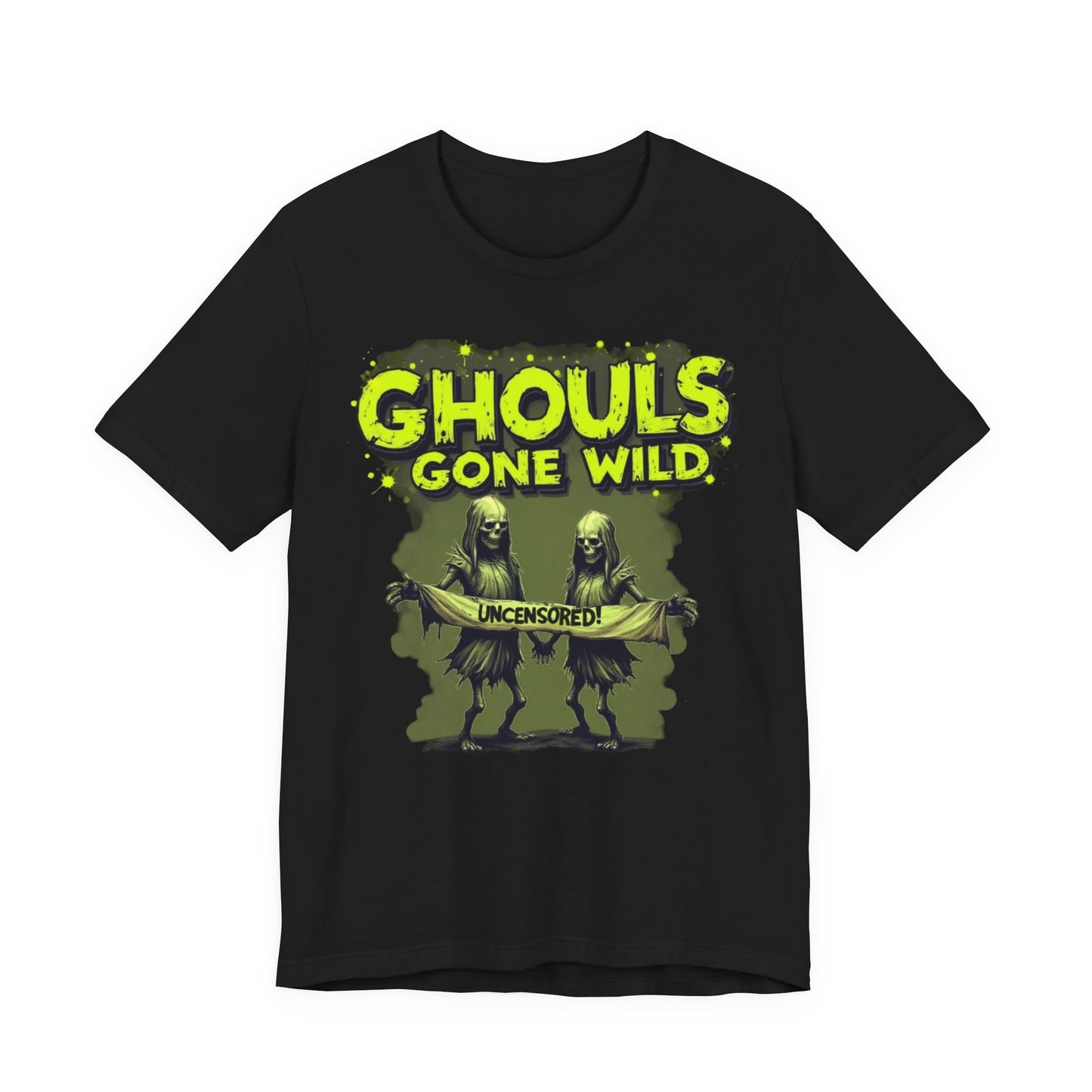 Ghouls Gone Wild Tee, Funny Halloween T-Shirt, Unisex Graphic Tee, Spooky Party Shirt, Casual Wear for Halloween