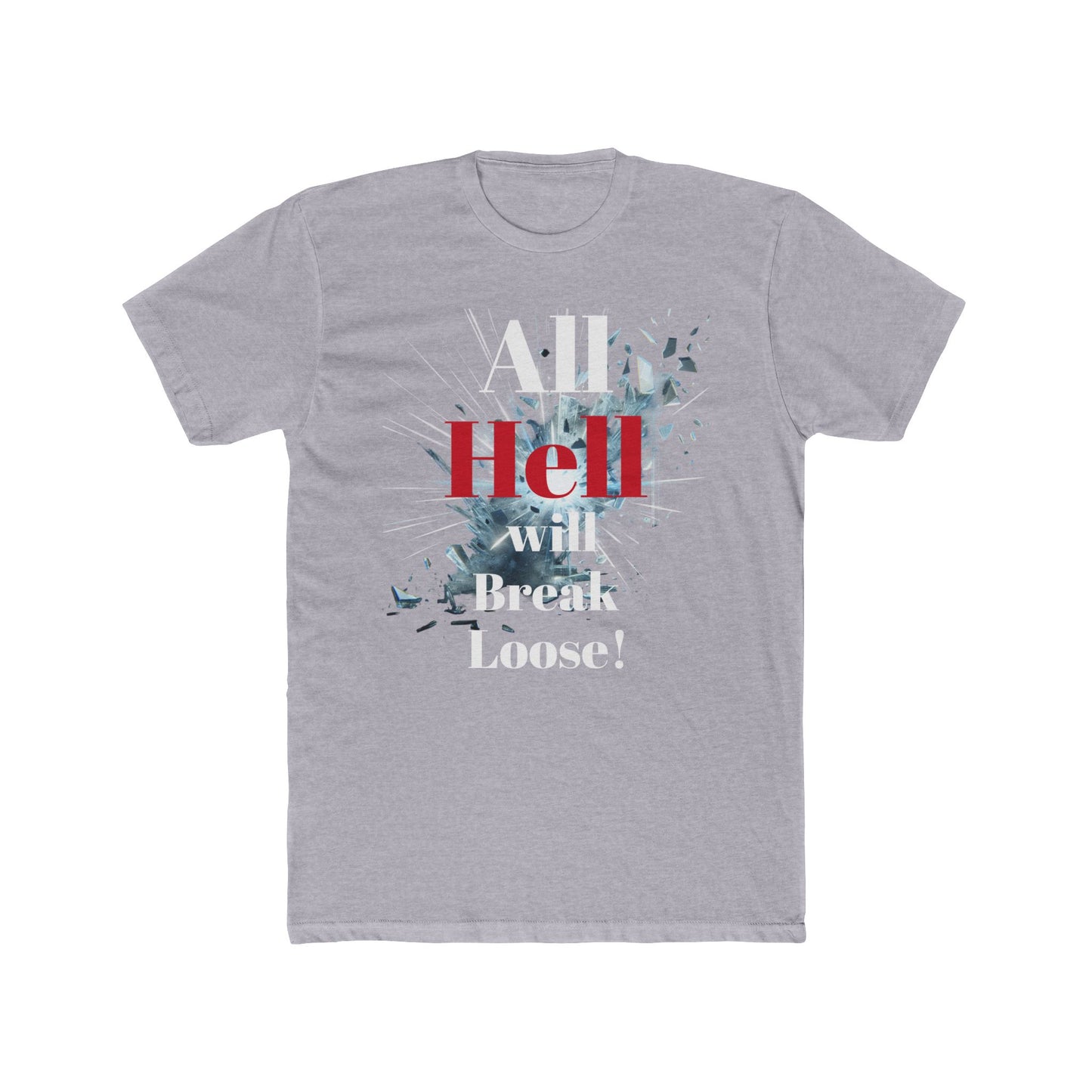 Graphic Tee - Hell Breaking loose Design - Psychonaut Swag
