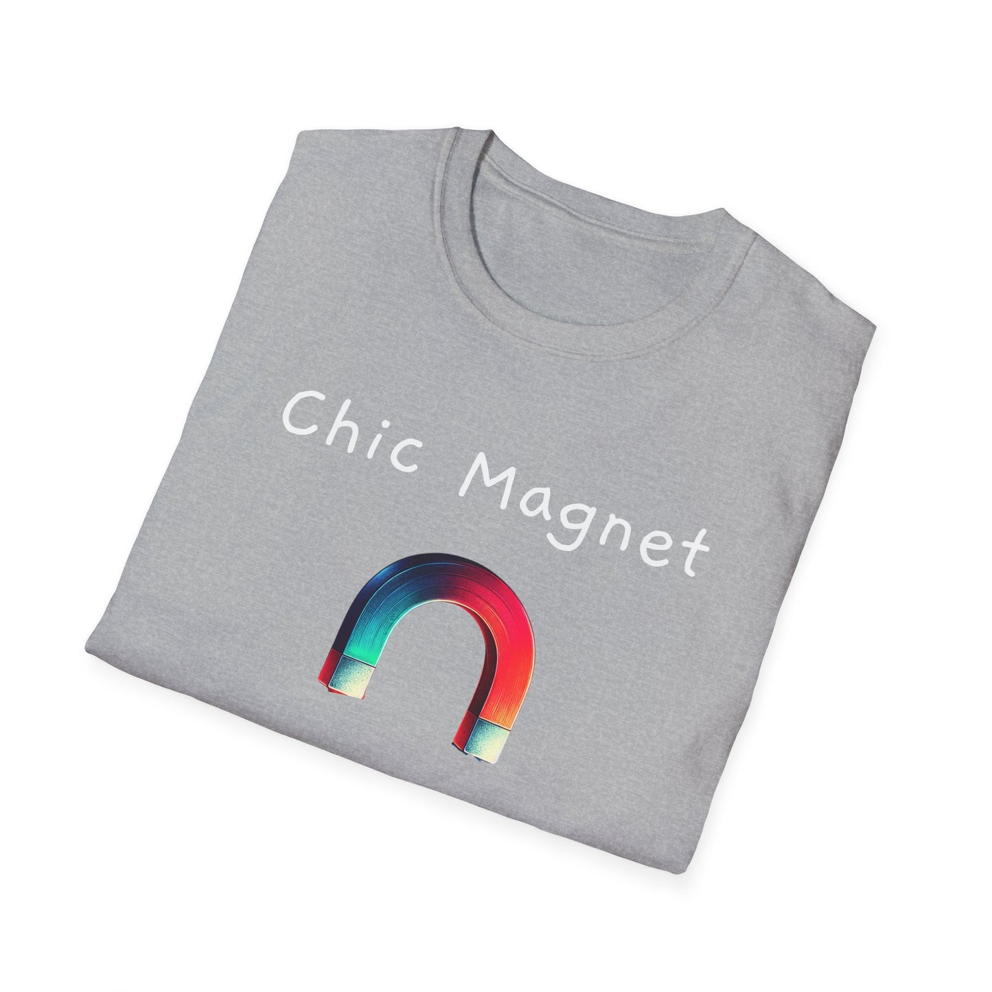 Chic Magnet Unisex Softstyle T-Shirt - Fun and Quirky Graphic Tee - Psychonaut Swag