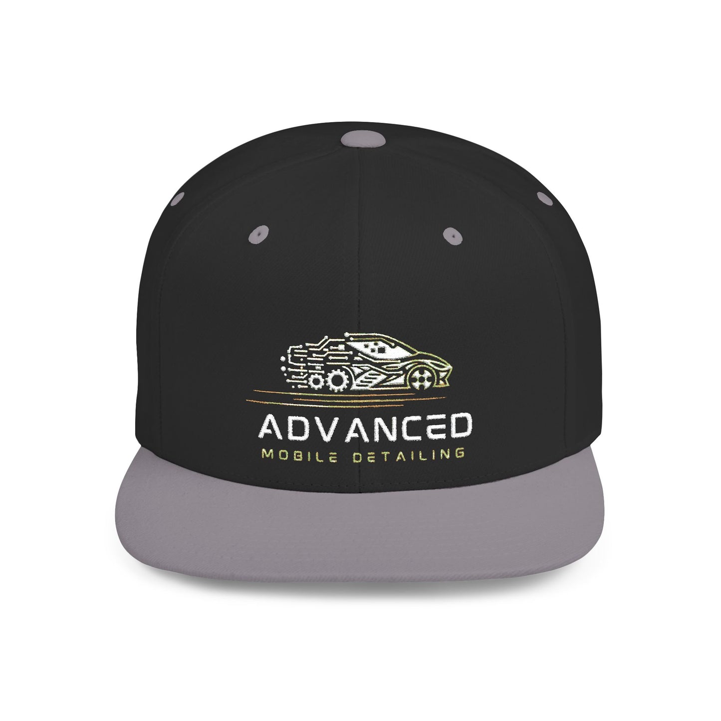 Mobile Detailing, Stylish Flat Bill Snapback Hat - Perfect for Summer Outings, Sports Events, Festivals, Stylish Gift, Trendy Fashion Accessory