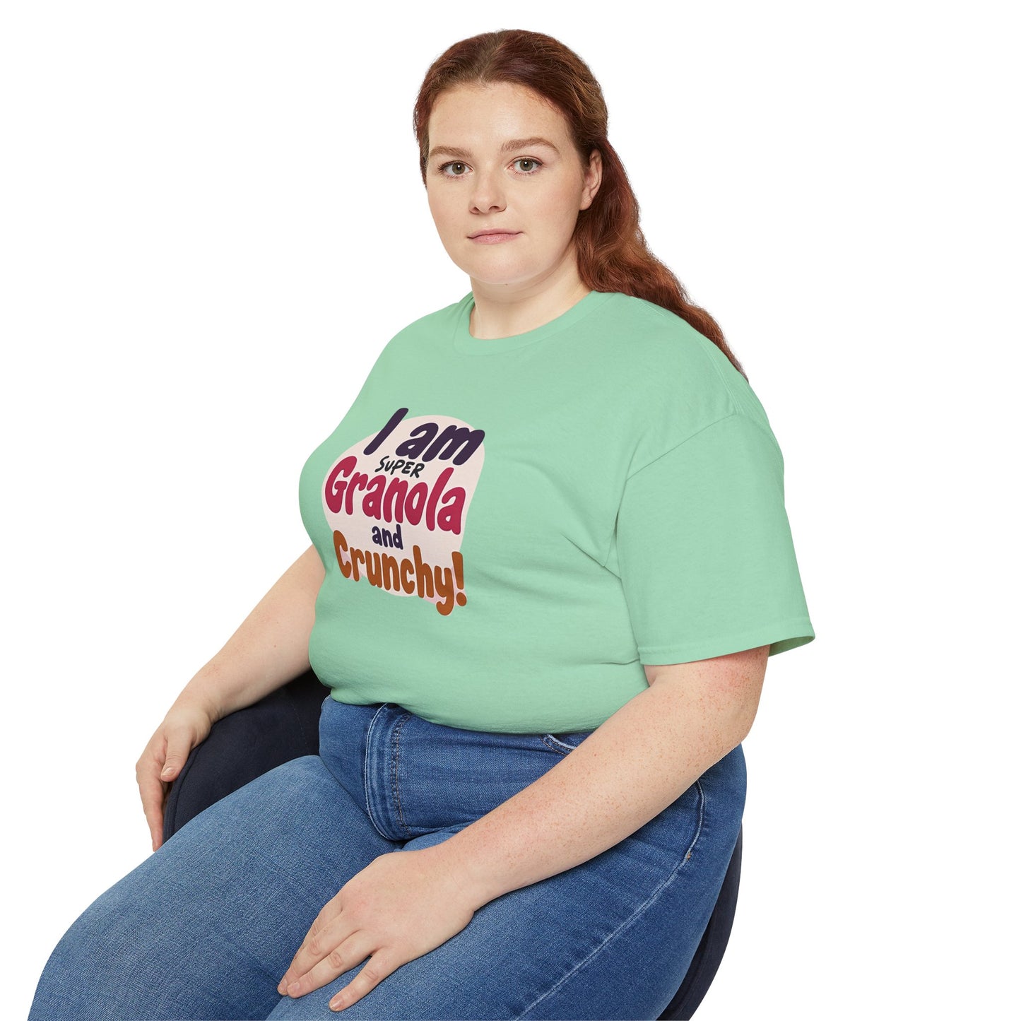 I Am Super Granola and Crunchy Unisex Ultra Cotton Tee - Psychonaut Swag