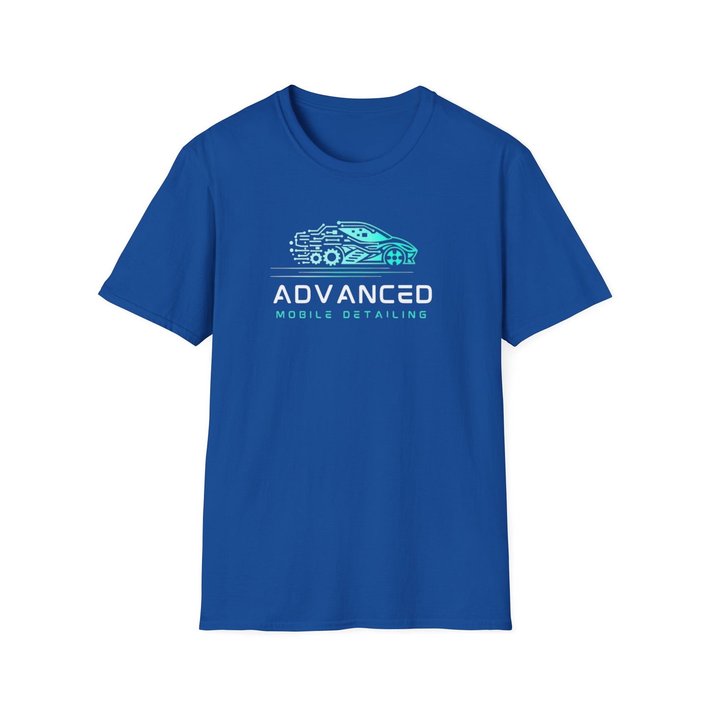 Advanced Mobile, classic tee, Unisex Softstyle T-Shirt - Perfect for Auto Lovers, Gifts, Mobile Detailing, Casual Wear, and Car Shows