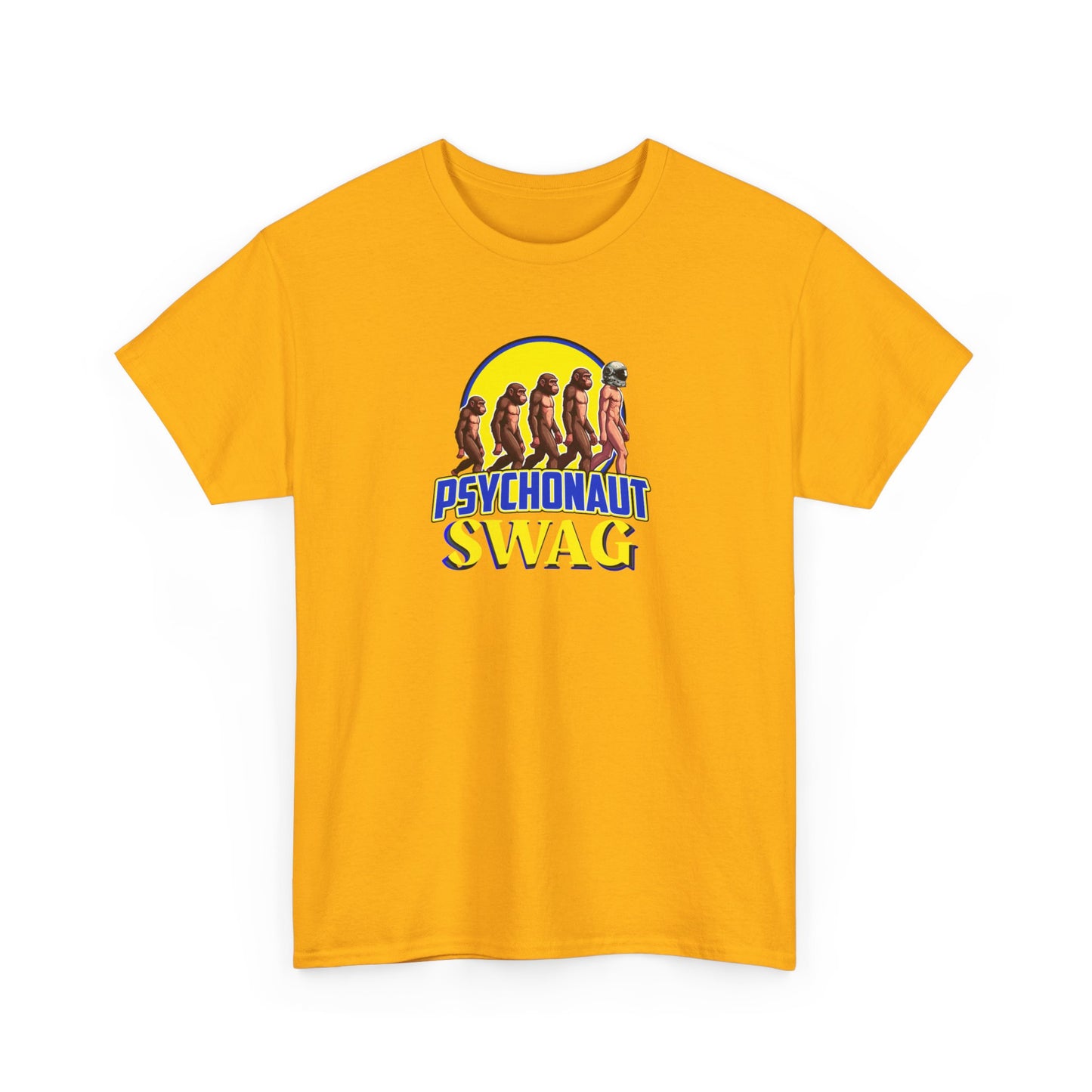 Psychonaut swag small biz, Heavy Cotton Tee, Cool Graphic T-Shirt, Streetwear Top, Gift for Psychonauts, Fun Casual Wear