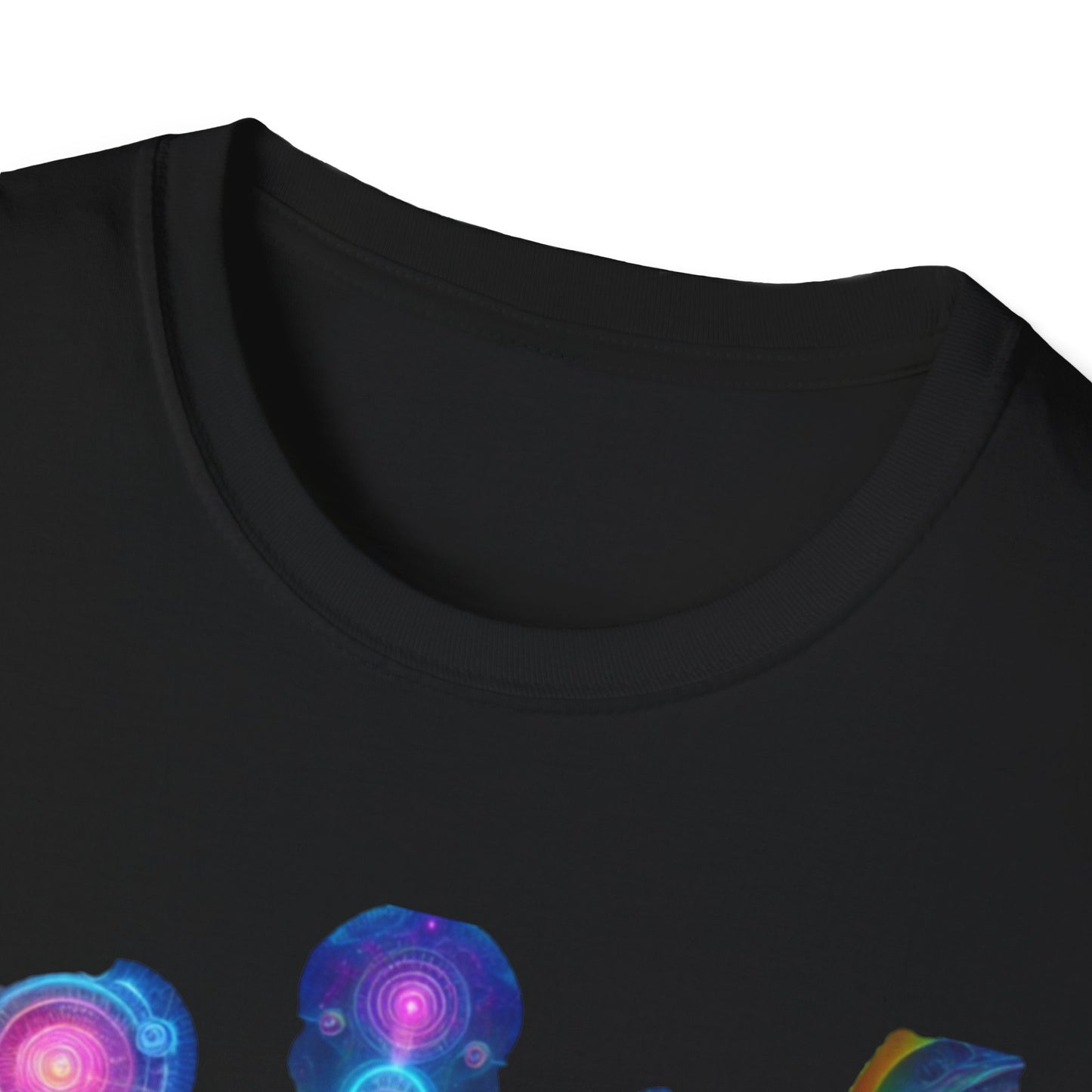 Mechanical Elf, Psychonaut Swag, Unisex Softstyle T-Shirt - Psychonaut Swag