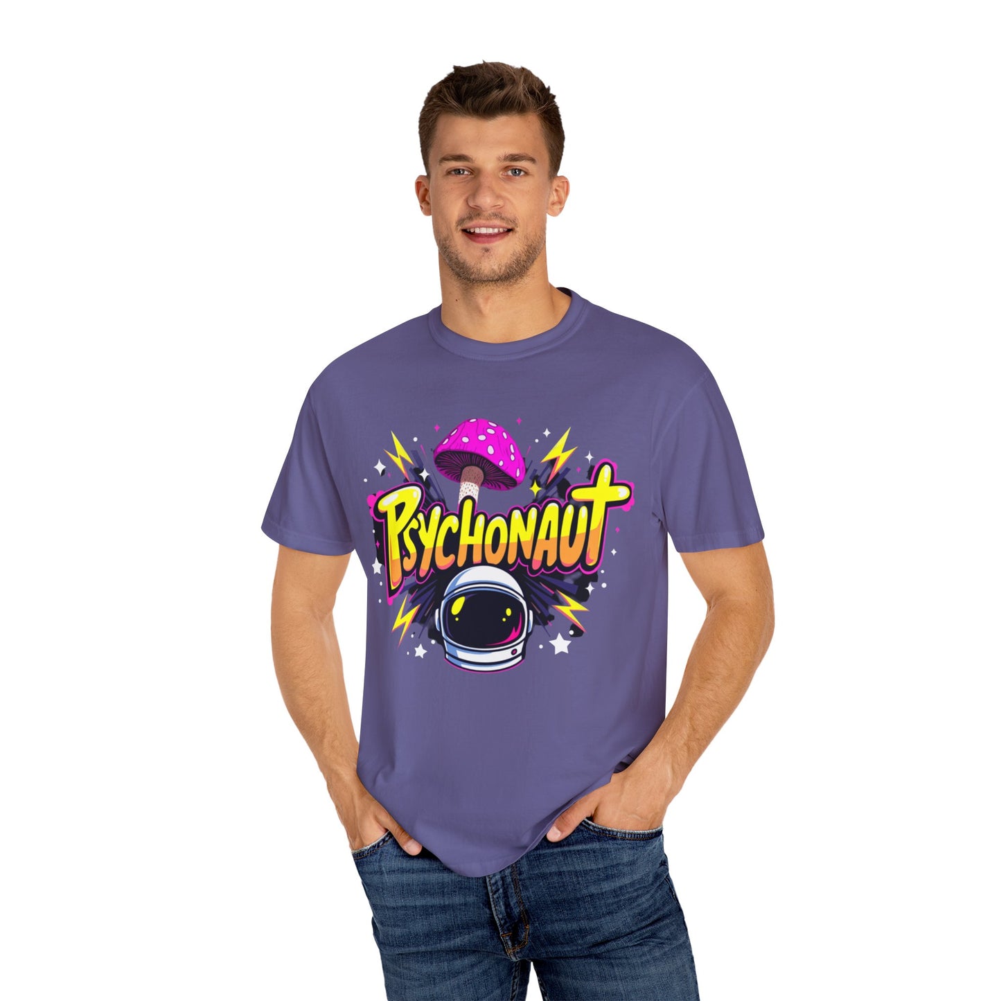 Psychonaut Explorer, Unisex Graphic T-Shirt - Fun, Colorful Space Design for Adventure Lovers - Psychonaut Swag
