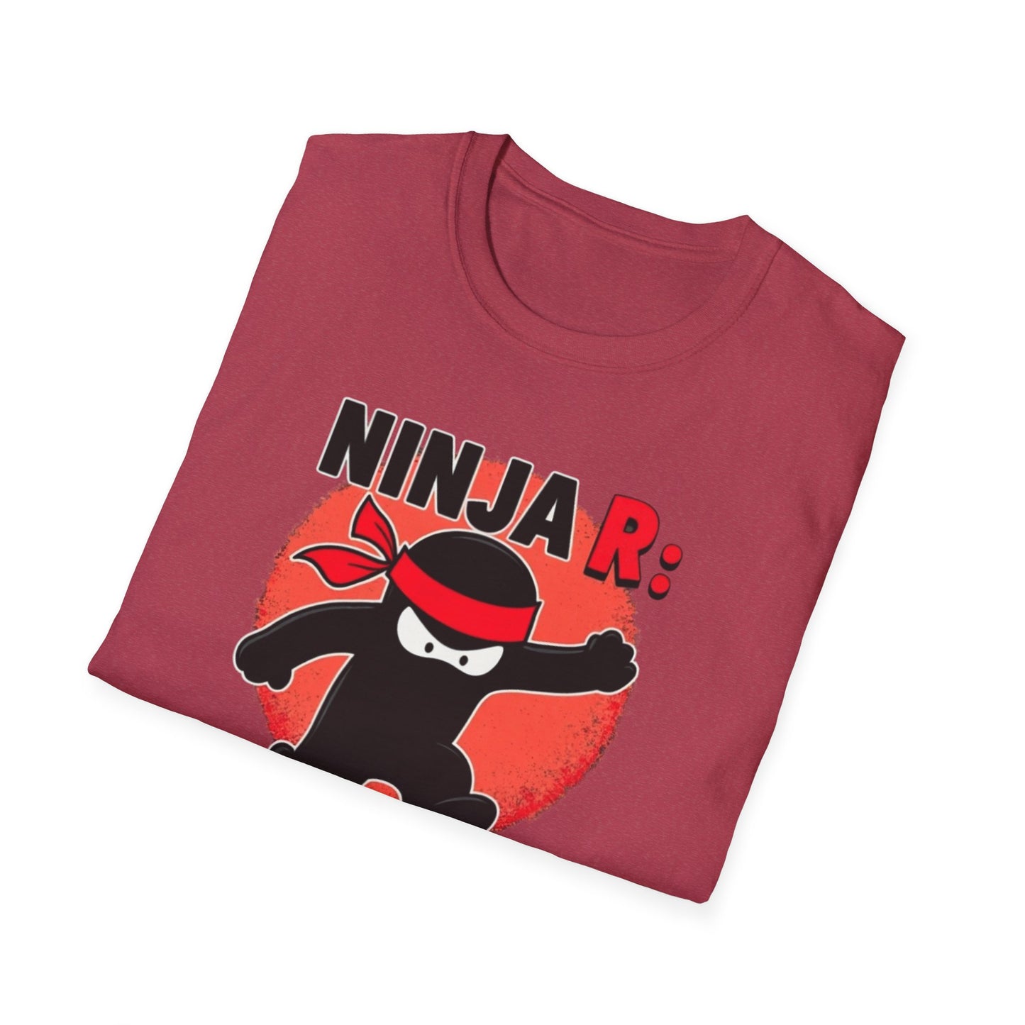 Ninja R, Unisex Softstyle T-Shirt