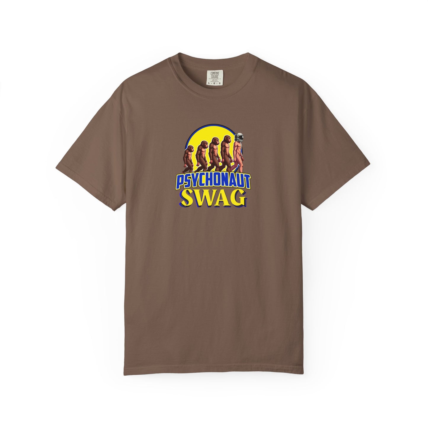 Psychonaut Swag small biz,  Unisex Garment-Dyed T-Shirt | Unique Gift for Festival Lovers, Streetwear, Casual Style, Summer Wardrobe, Psychedelic Art